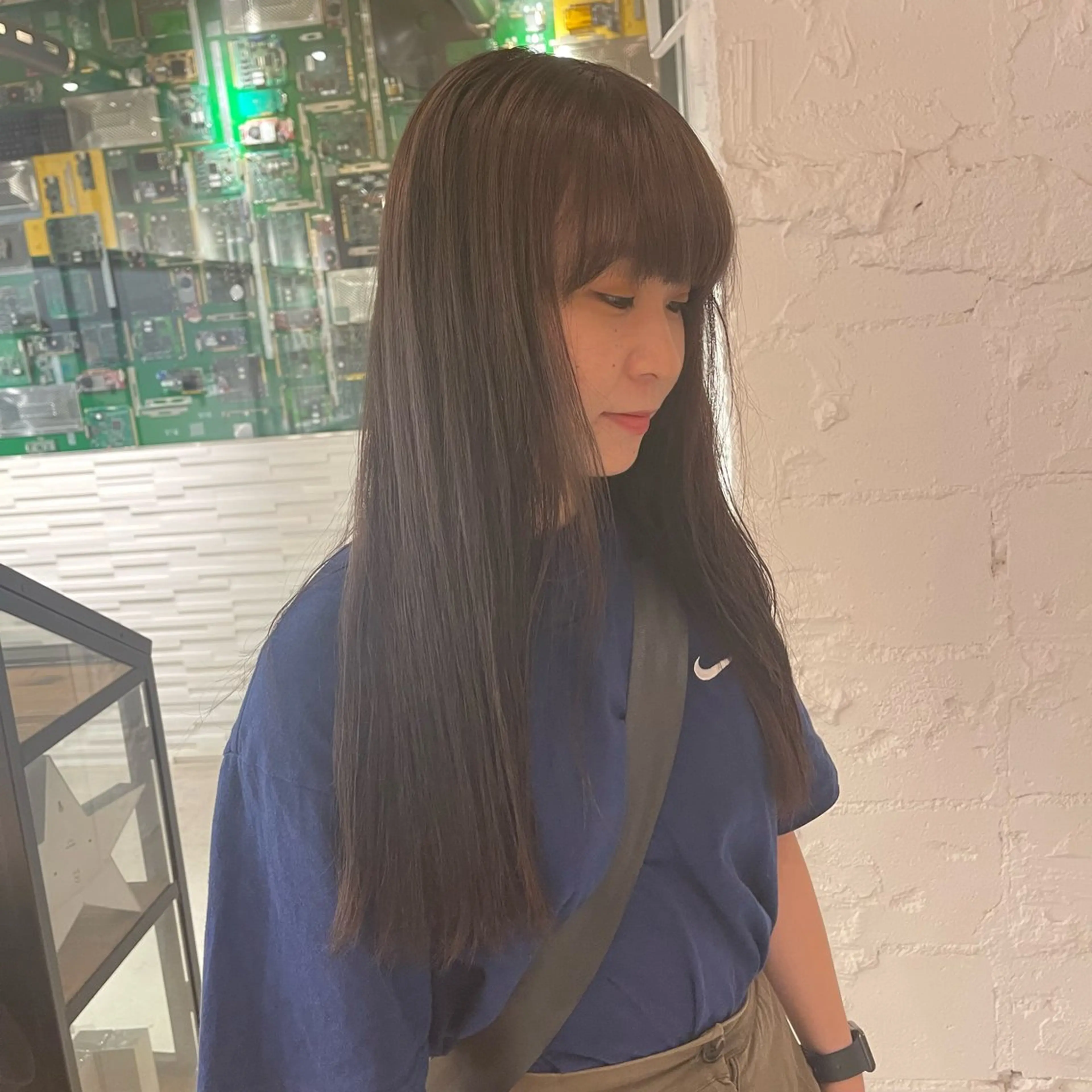 ロング カラー lunty miichiのヘアスタイル