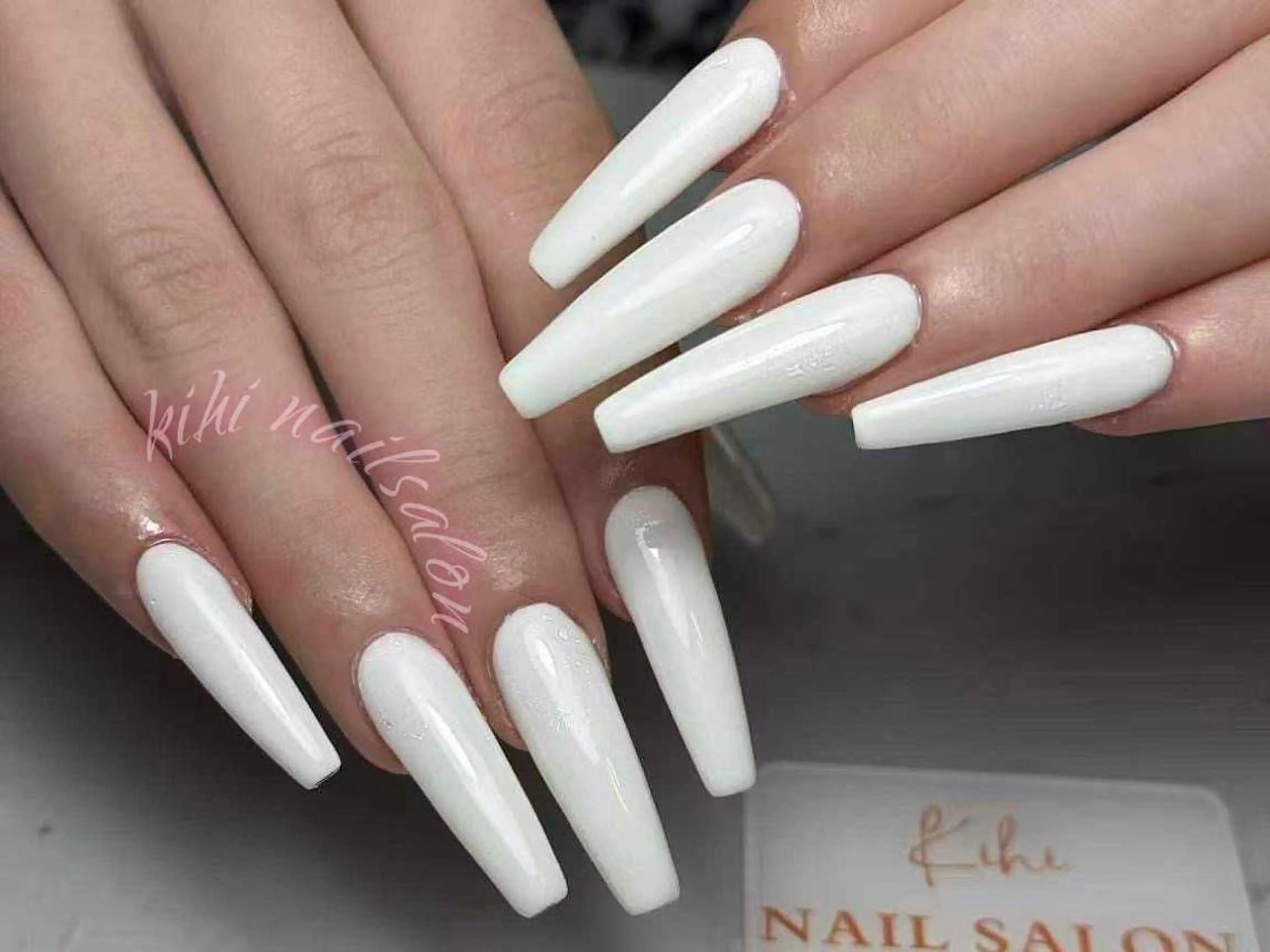 ネイル ゆな 研修中のネイルデザイン