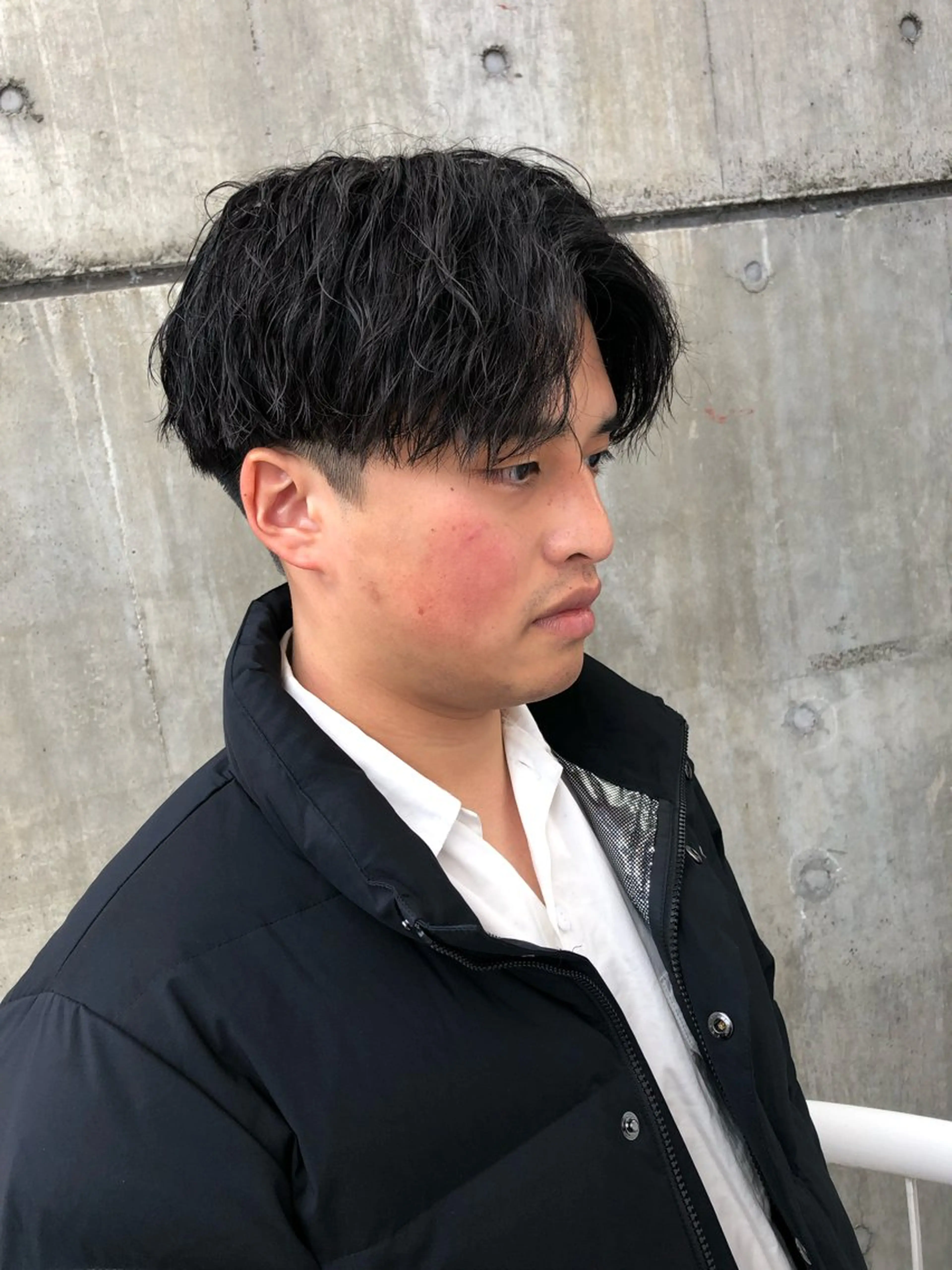 パーマ メンズ センターパート メンズパーマ 🔥メンズ圧倒的人気 ROOOMEN松田隆のヘアスタイル