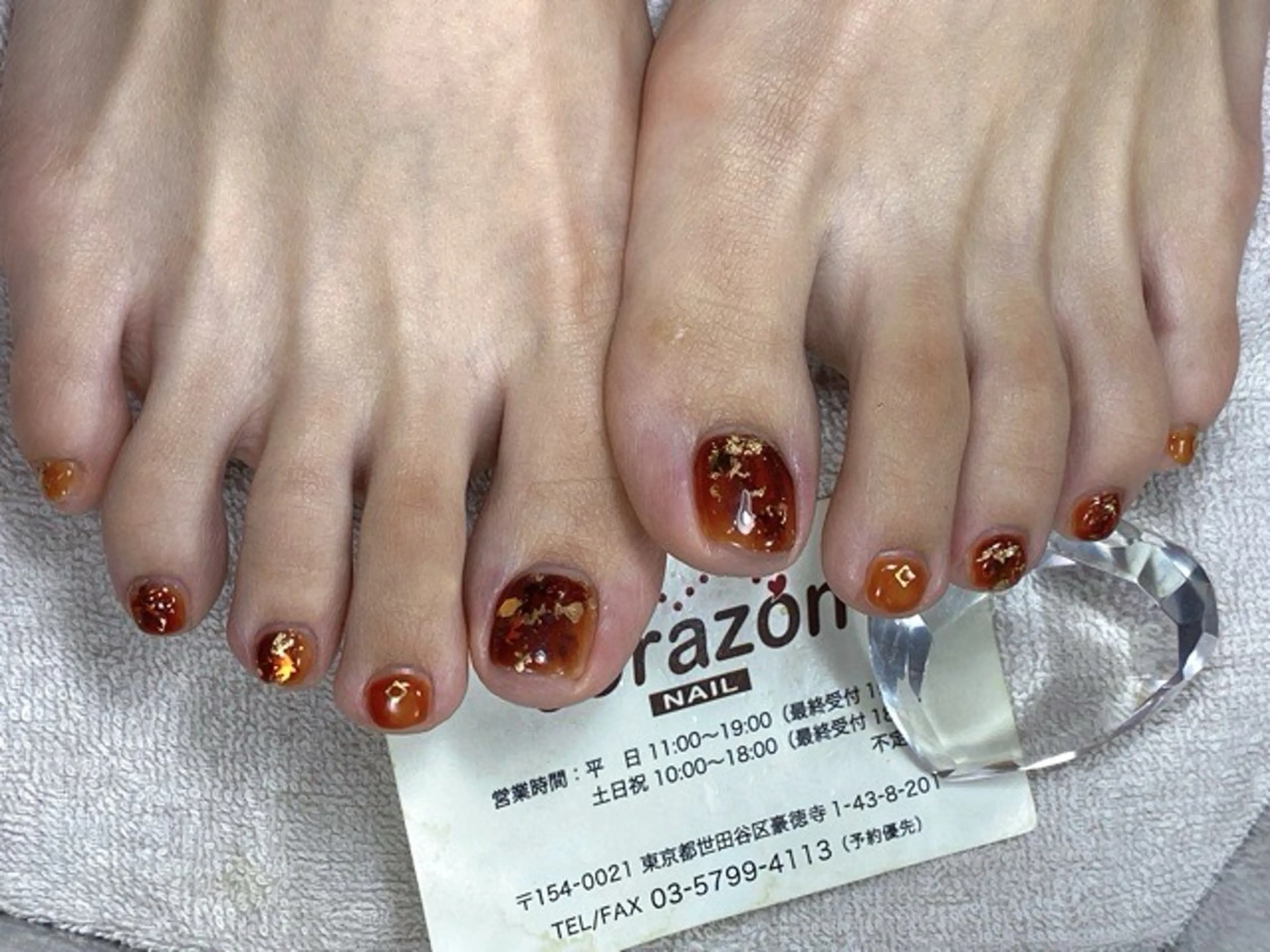 ネイル フットネイル フットネイル corazon所属・ネイリスト aicoのネイルデザイン