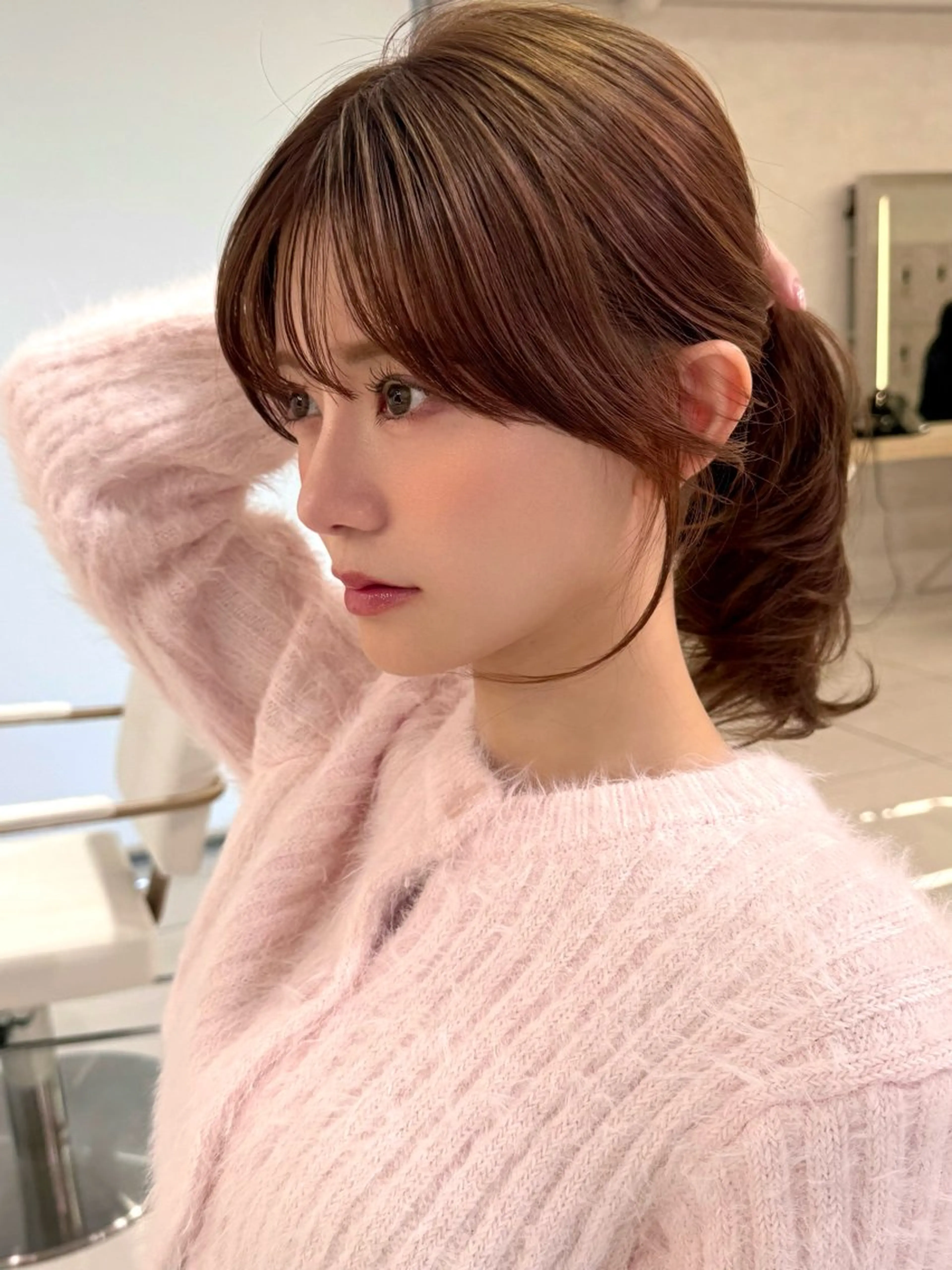 ミディアム カラー レイヤー💖/艶髪✨ /中條のヘアスタイル