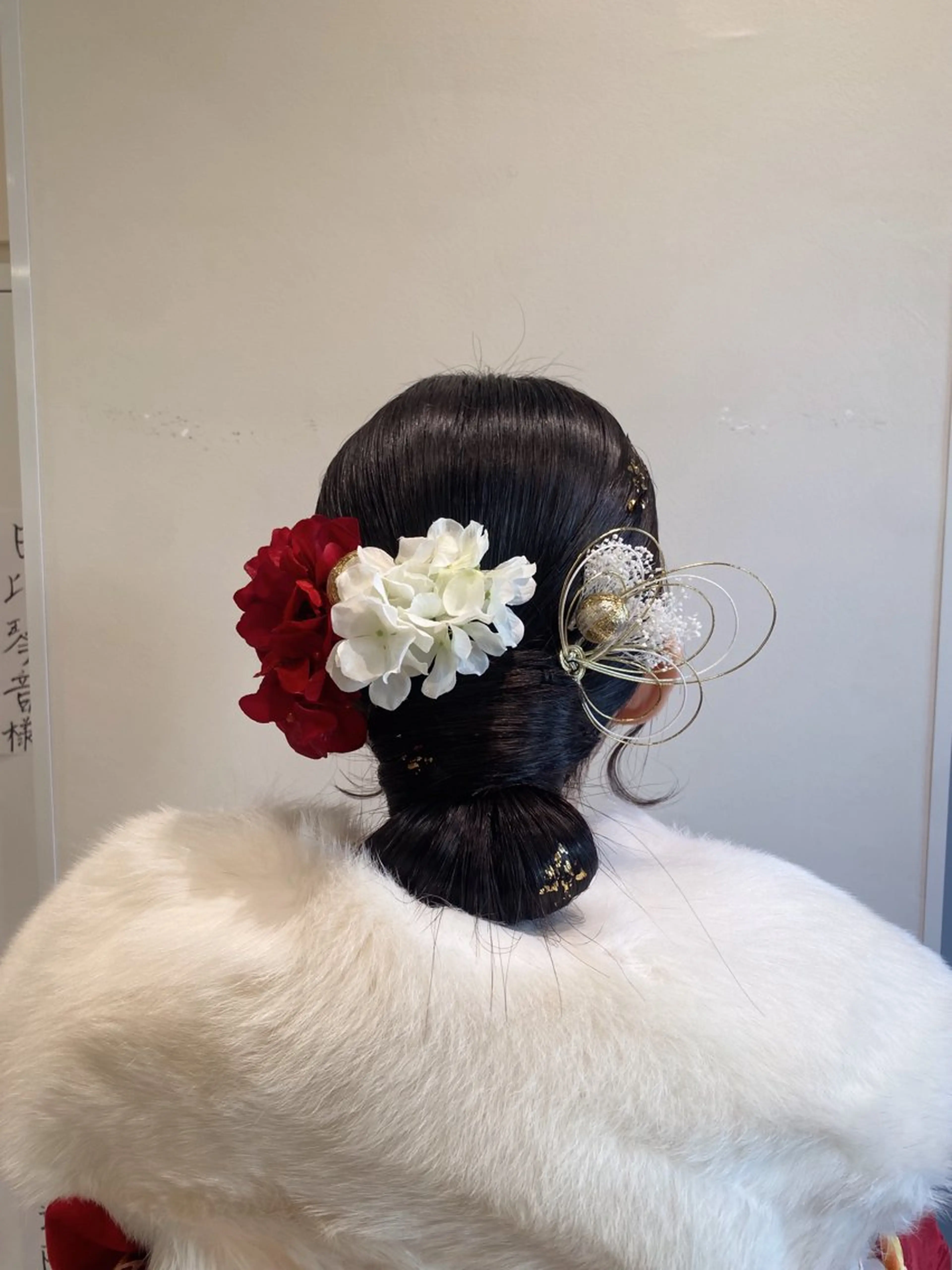 ロング ヘアアレンジ 暖色カラー /ヘアアレンジ/花鈴のヘアスタイル