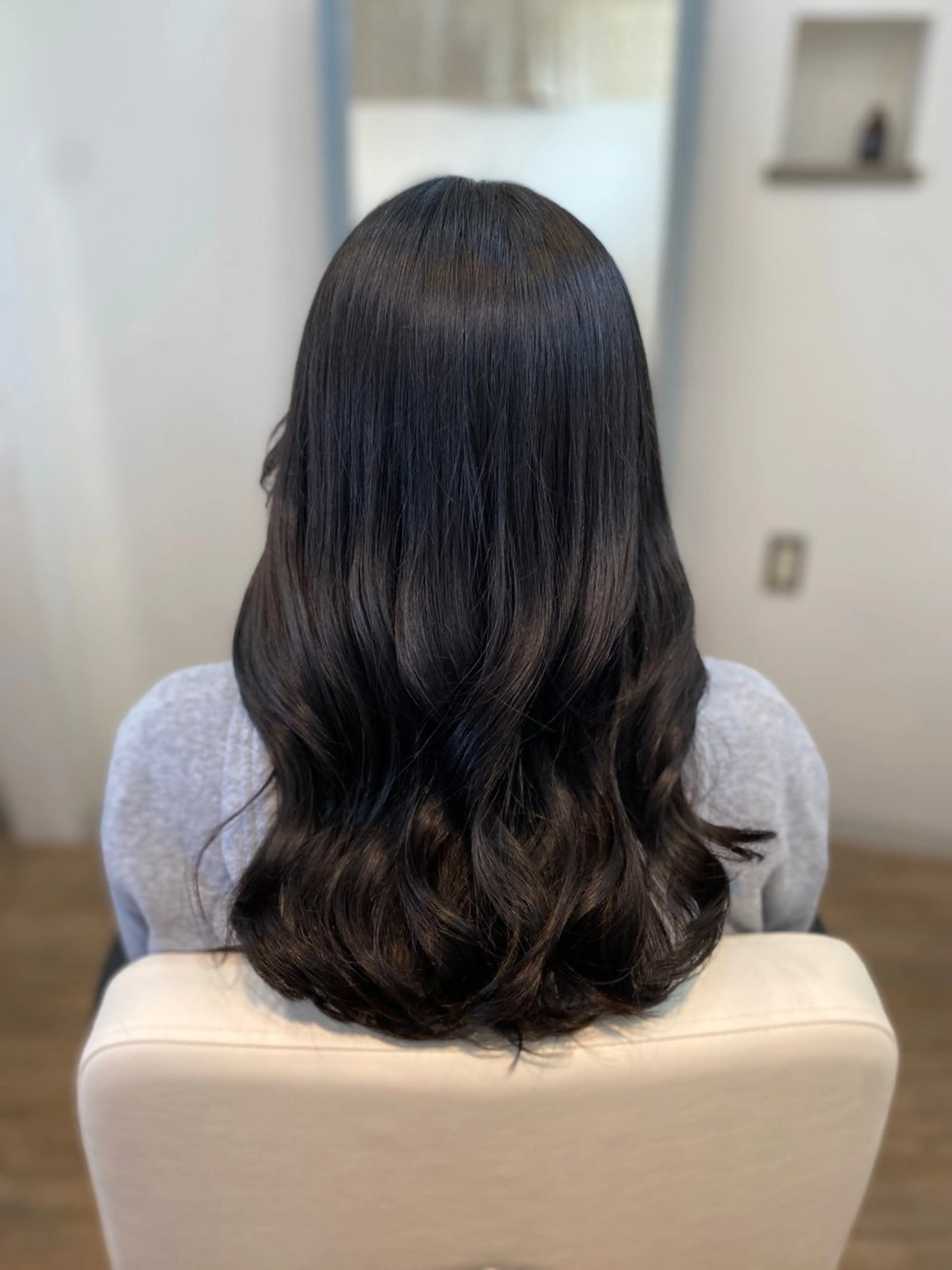 ロング キッズ ヘアセット 安住 千明のヘアスタイル
