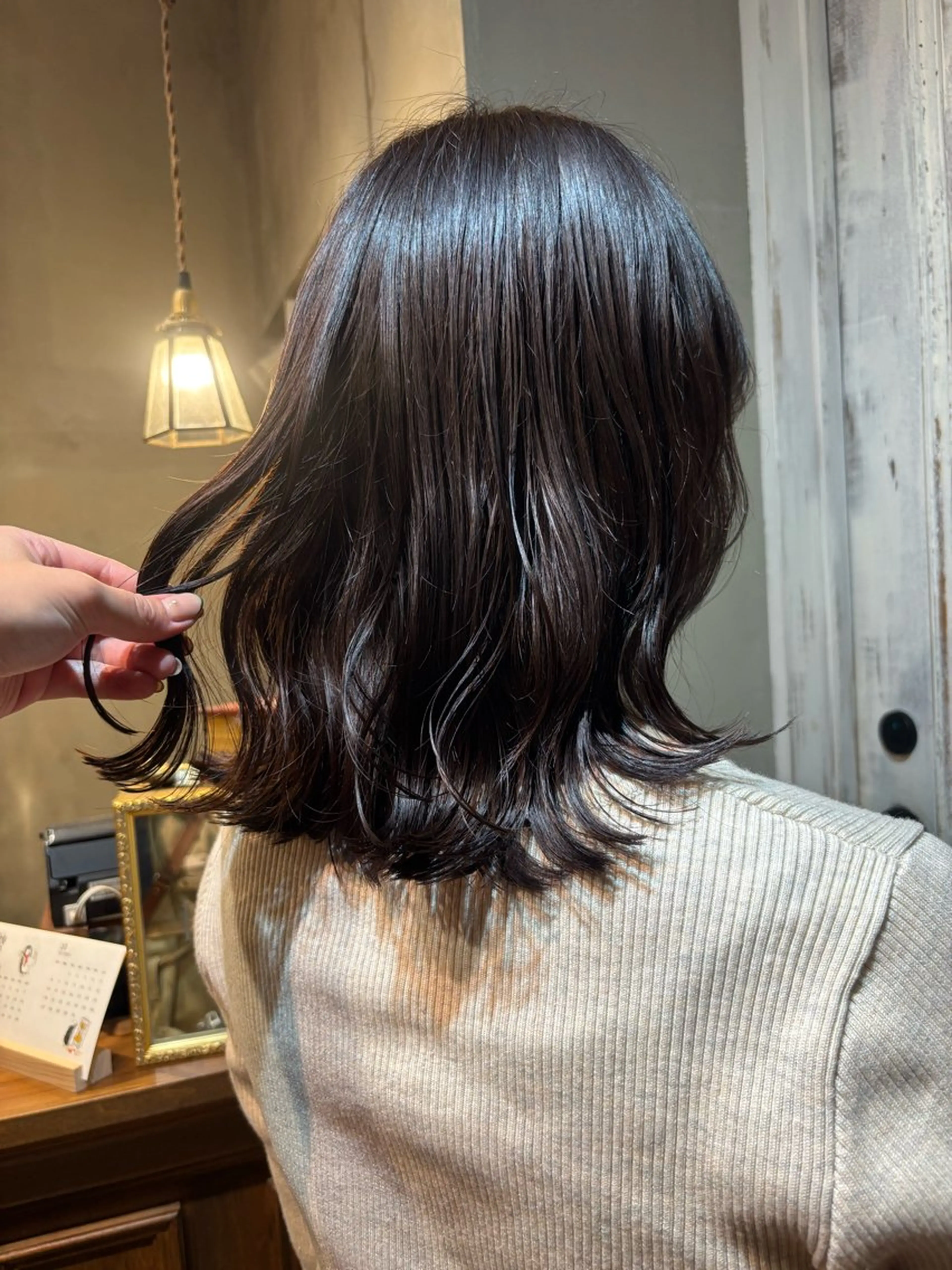 ミディアム saya 🧸 cut/colorのヘアスタイル