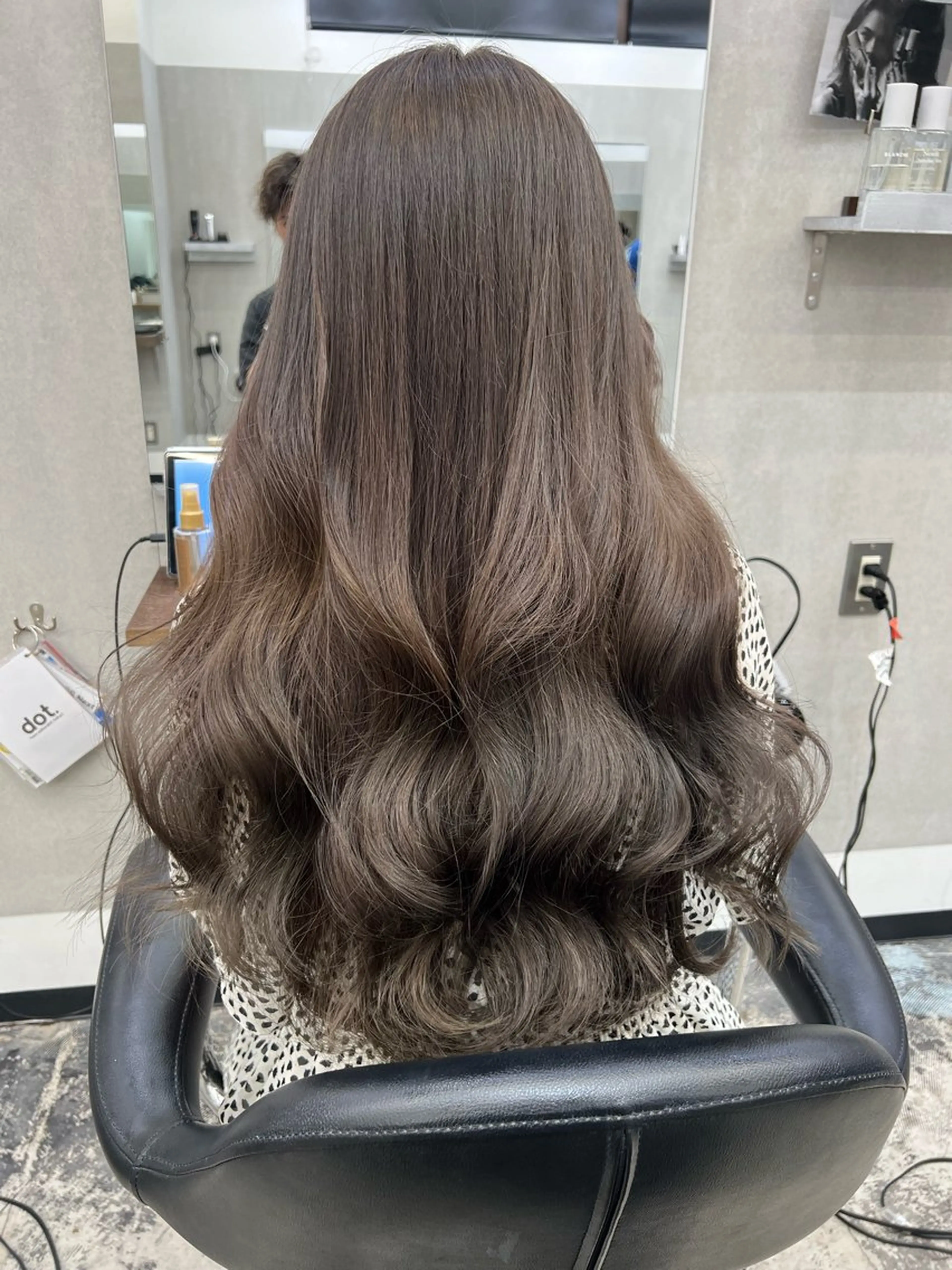 ロング カラー カット ヘアカラー 似合わせ特化 ハイトーン/増田芳樹のヘアスタイル