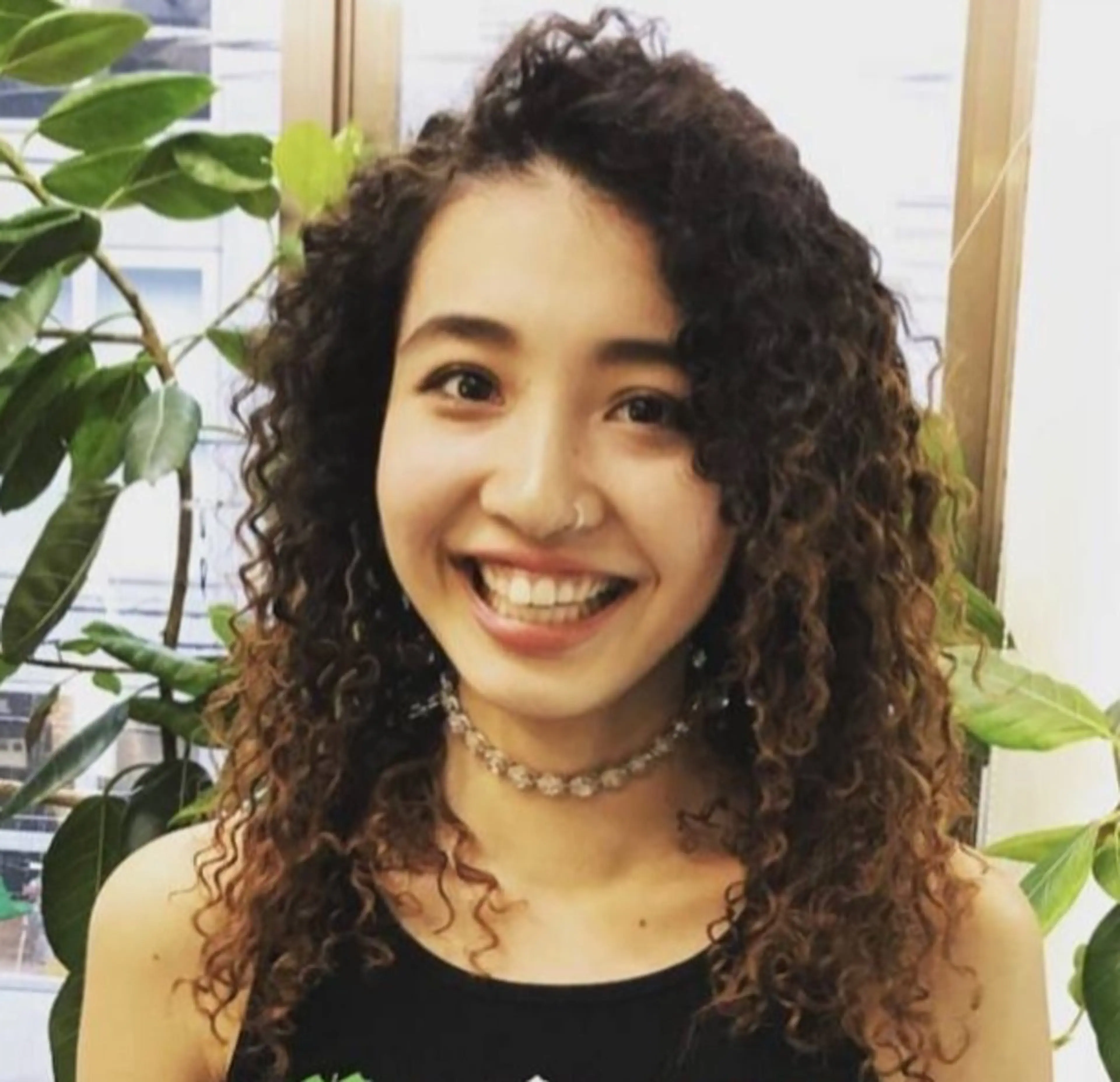 セミロング パーマ パーマ  渡辺 マリのヘアスタイル