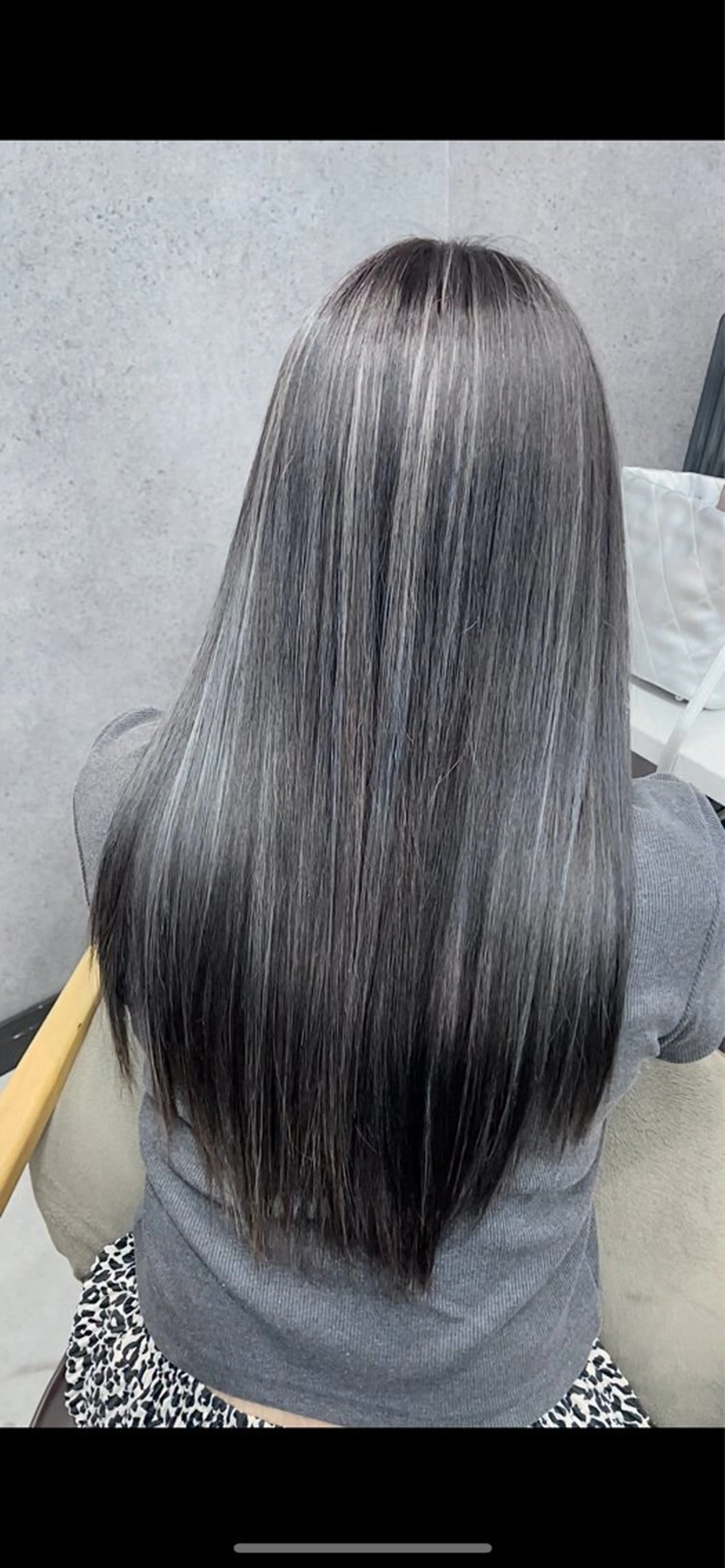 ロング カラー ハイライトカラー ハイライト ヘアカラー 鈴木 七海のヘアスタイル