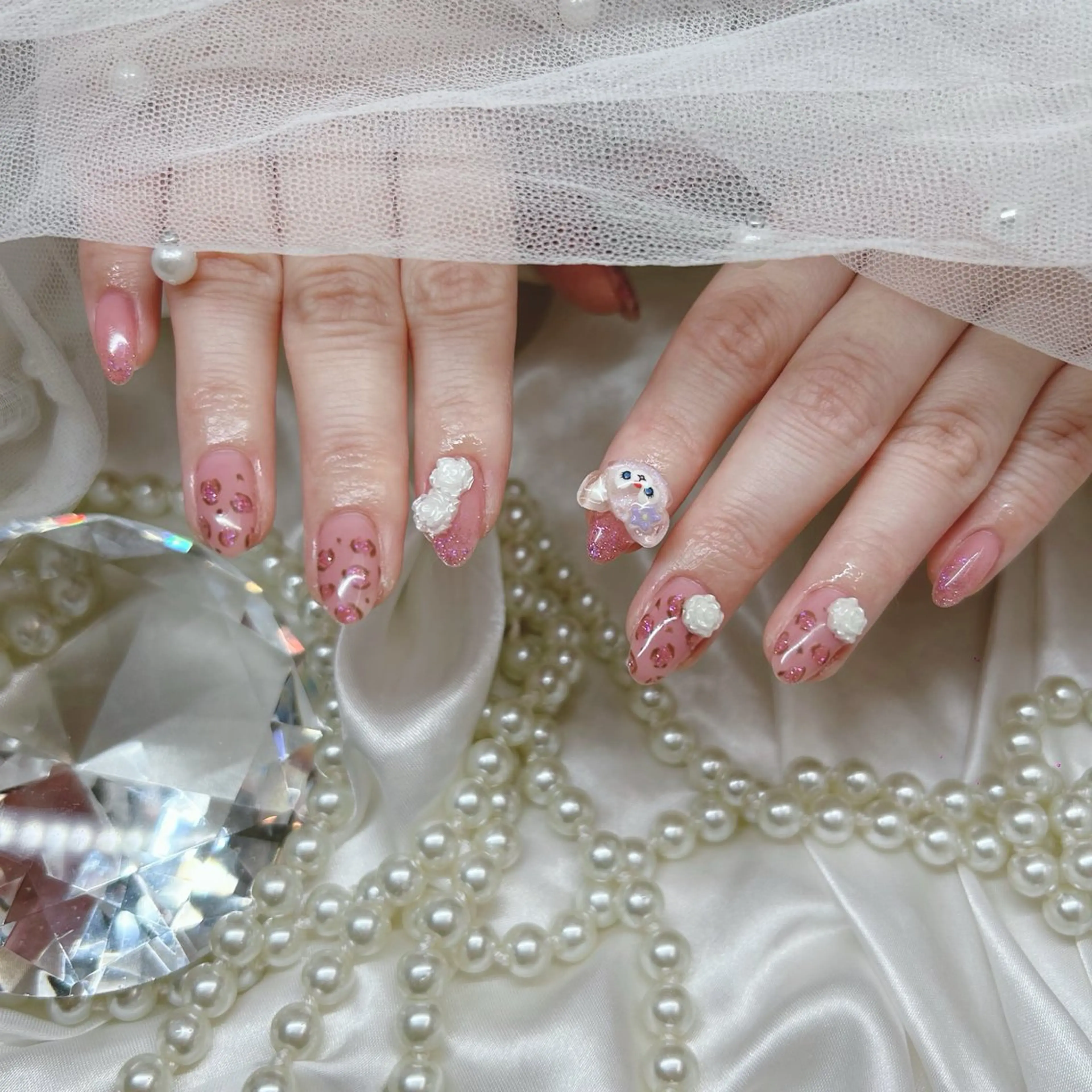 ショート ハンドネイル Nailsalon Angeのネイルデザイン