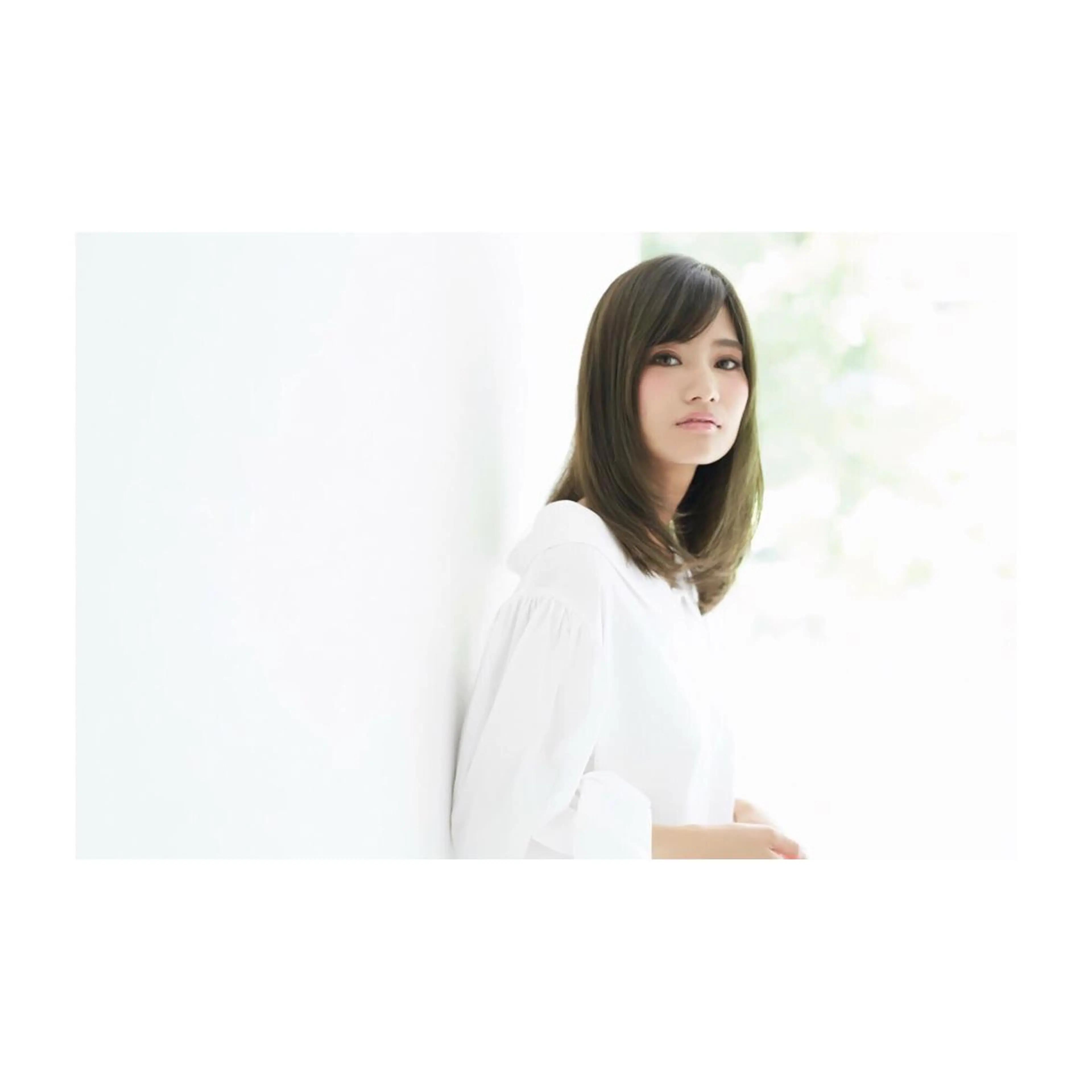 セミロング SALOWIN 銀座Ray Ⅱ所属・MUNEYOSHI 縮毛矯正/カットのヘアスタイル