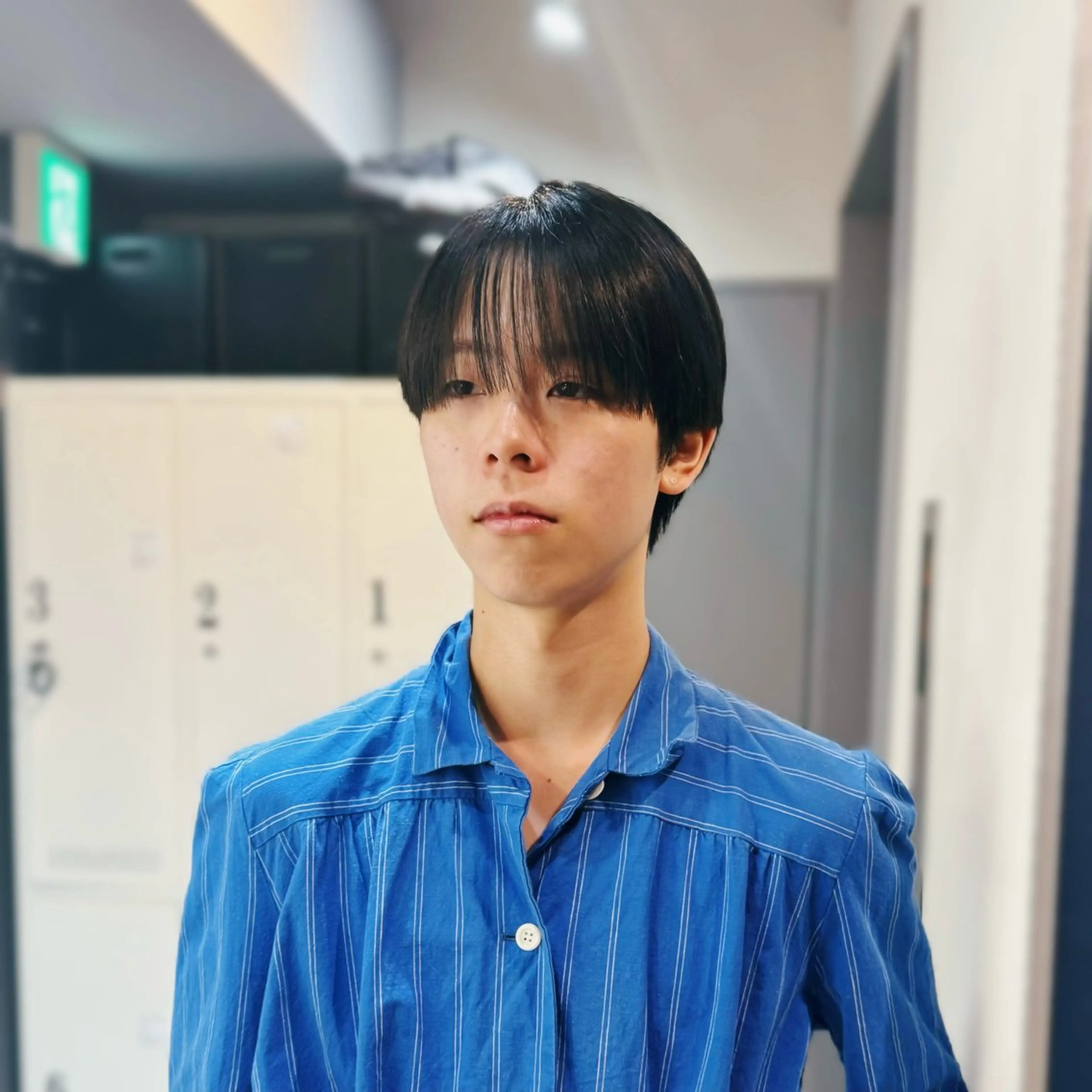 ショート パーマ メンズ カット 縮毛矯正 トリートメント 💈メンズカット💈 No.1💈坂元のヘアスタイル