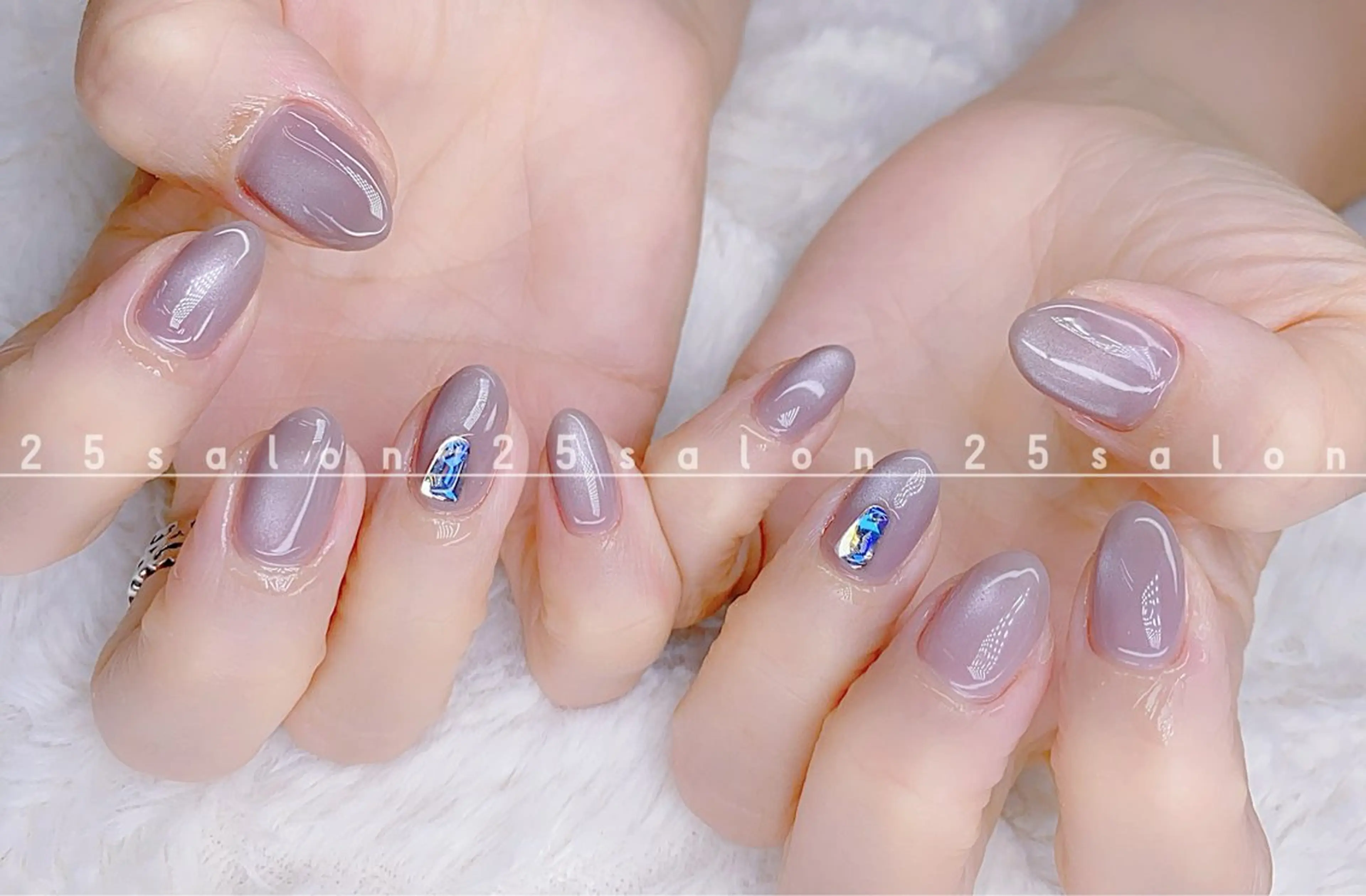 ネイル ジェルネイル 韓国ネイル ニュアンスネイル パラジェル ワンホンネイル 2 5のマツエク・マツパデザイン