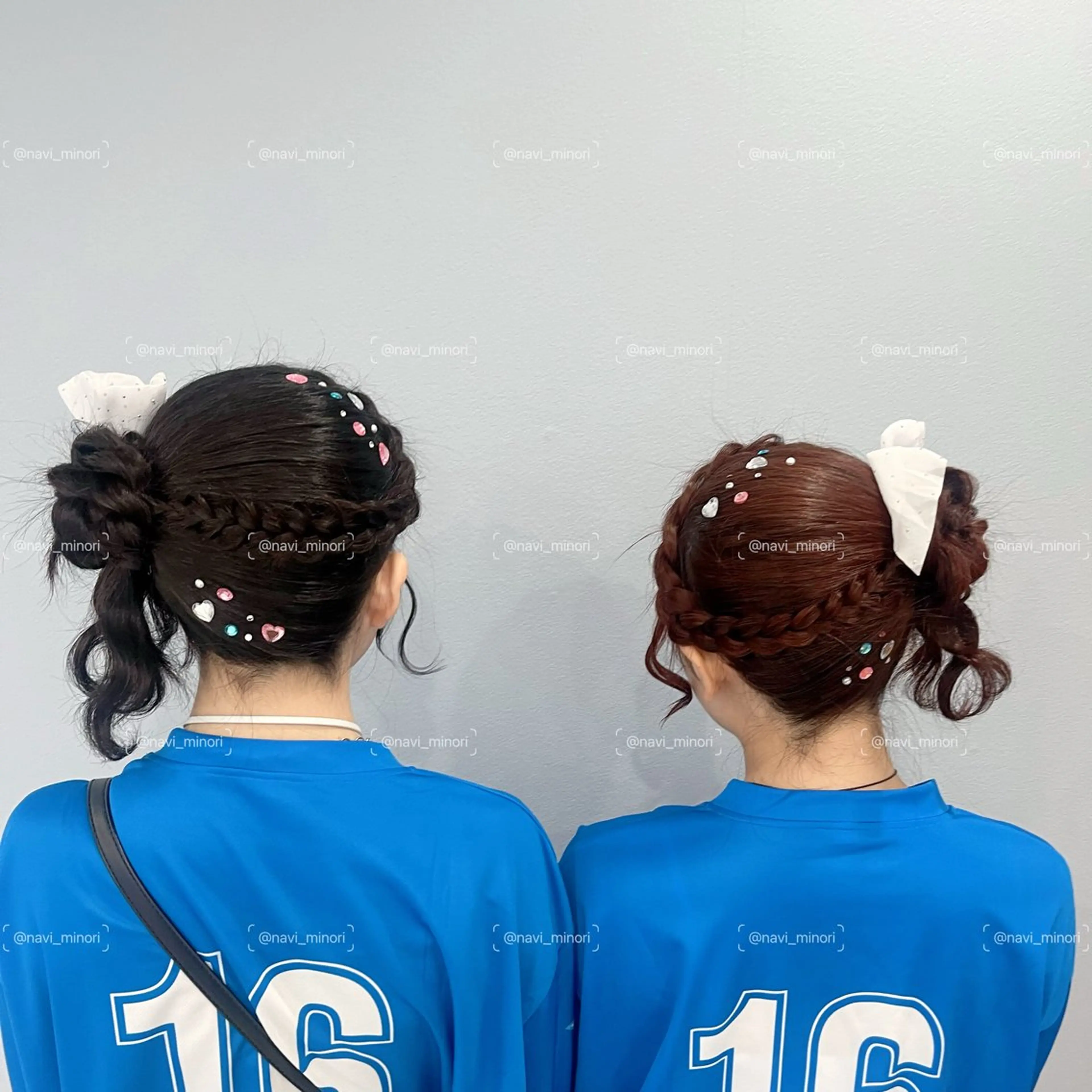 ミディアム ヘアアレンジ ヘアセット navi minoriのヘアスタイル