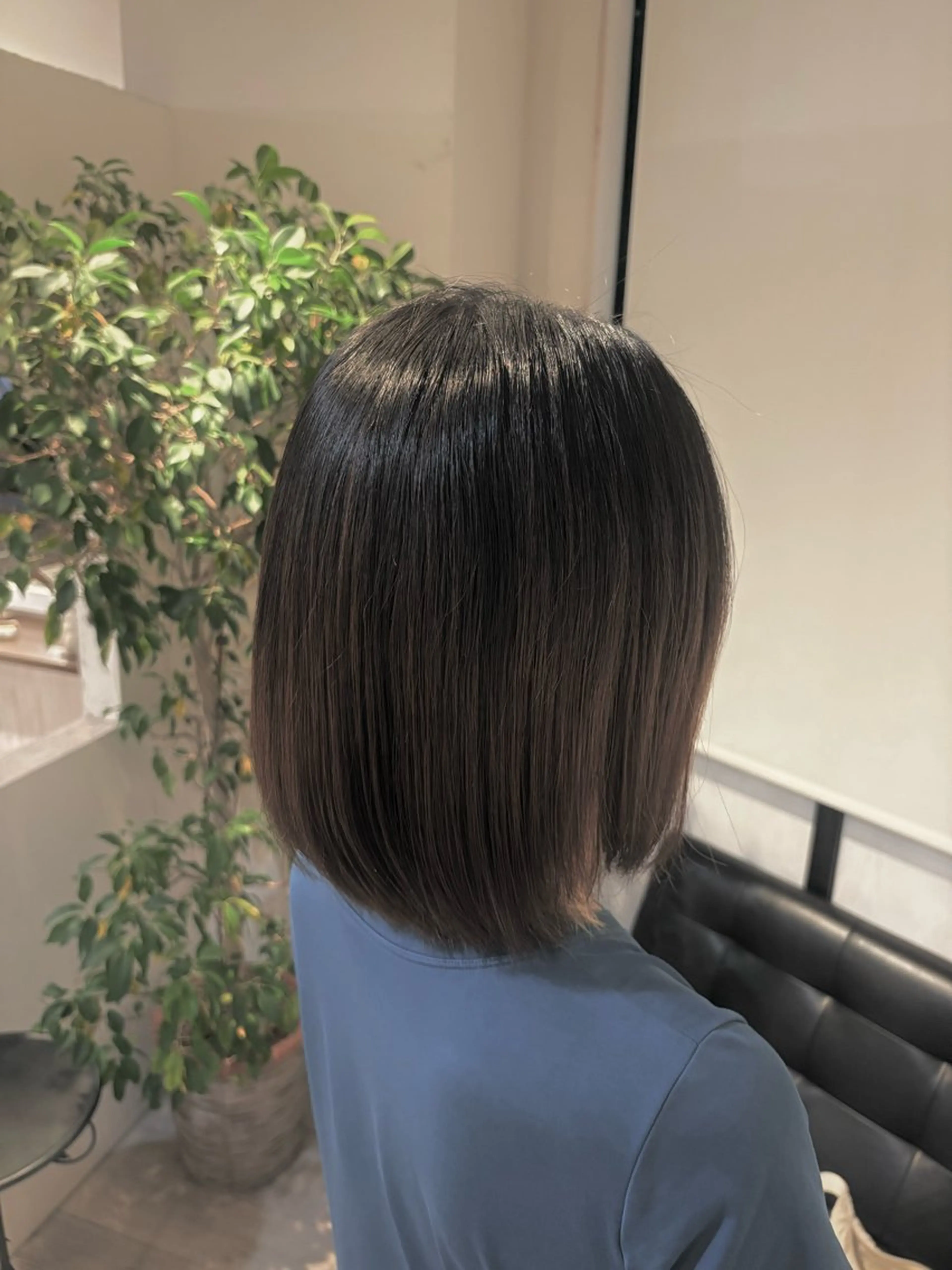 ミディアム トリートメント 酸性ストレート 縮毛矯正 はしもとひより /艶カラー🌱のヘアスタイル