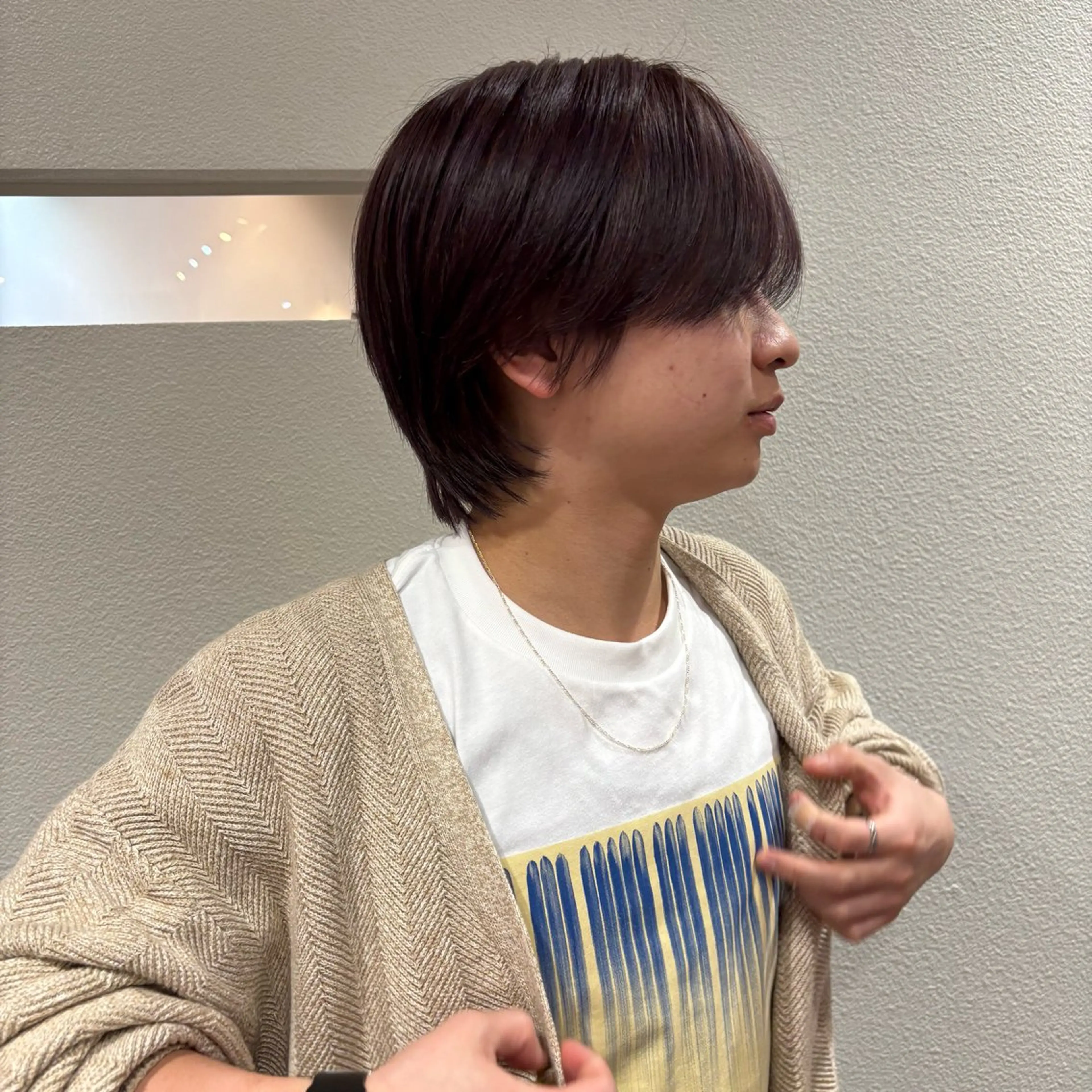 カラー メンズ ベージュカラー ラベンダーカラー OASIS / kumamaruのヘアスタイル