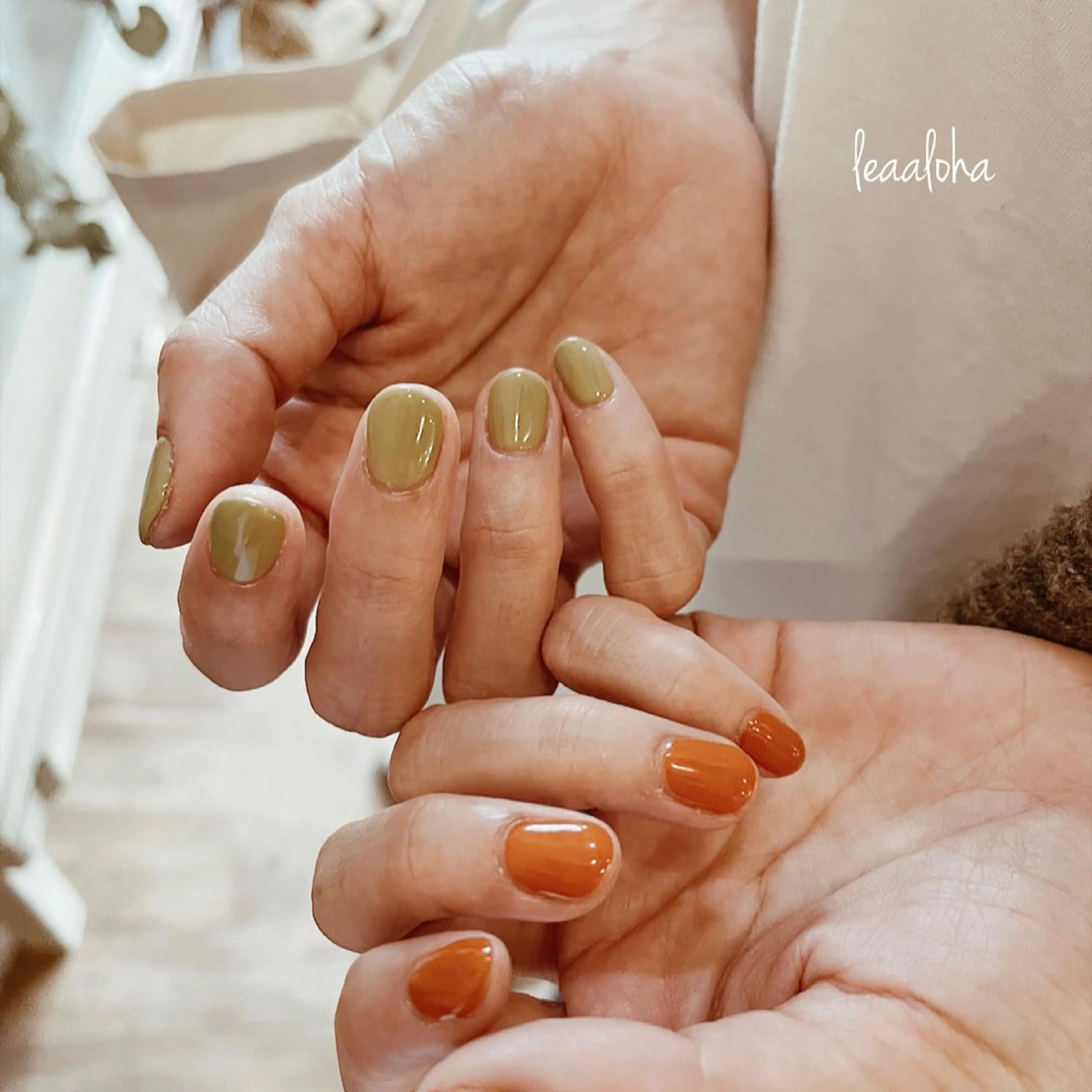 ネイル ショートネイル ハンドネイル leaaloha　byBROWN HAIR所属・レアアロハ宇都宮 /ネイル.脱毛のネイルデザイン