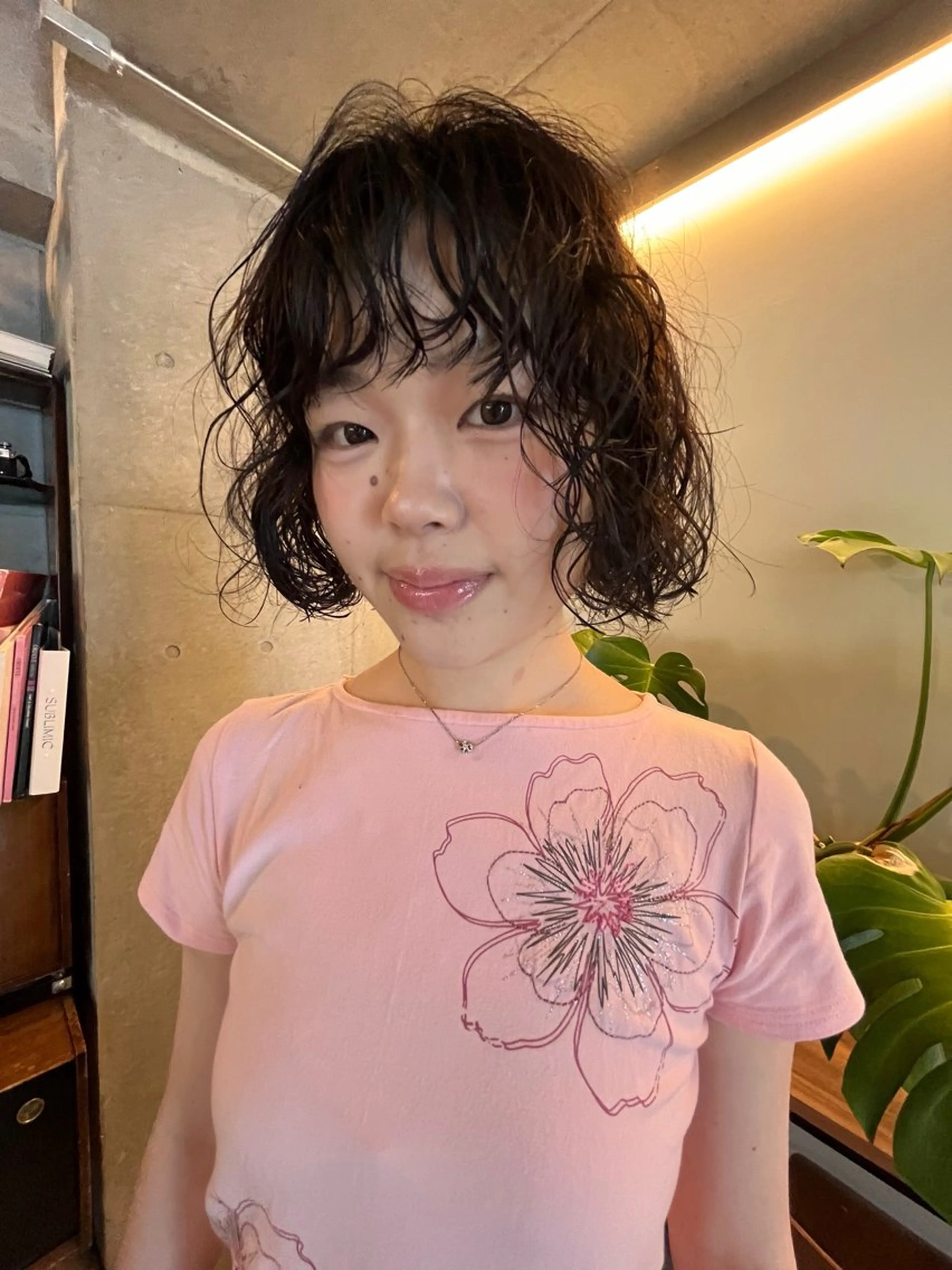 ショート ボブ レイヤーカット ウルフカット カット パーマ レイヤーカット\ウル フ　chinatsuのヘアスタイル