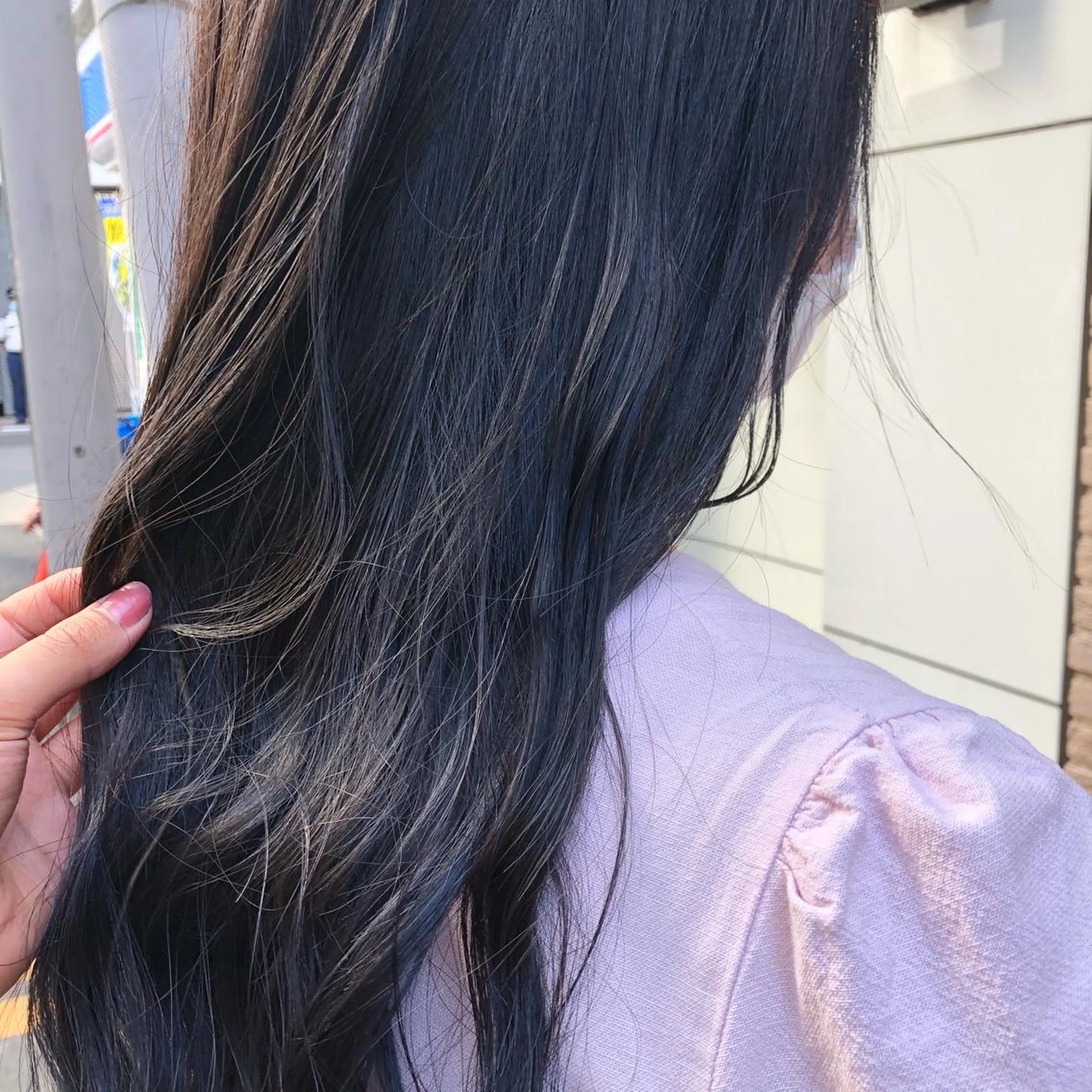 ［土日祝限定🎀］小顔カット+透明感アメイジアカラー🩵の写真