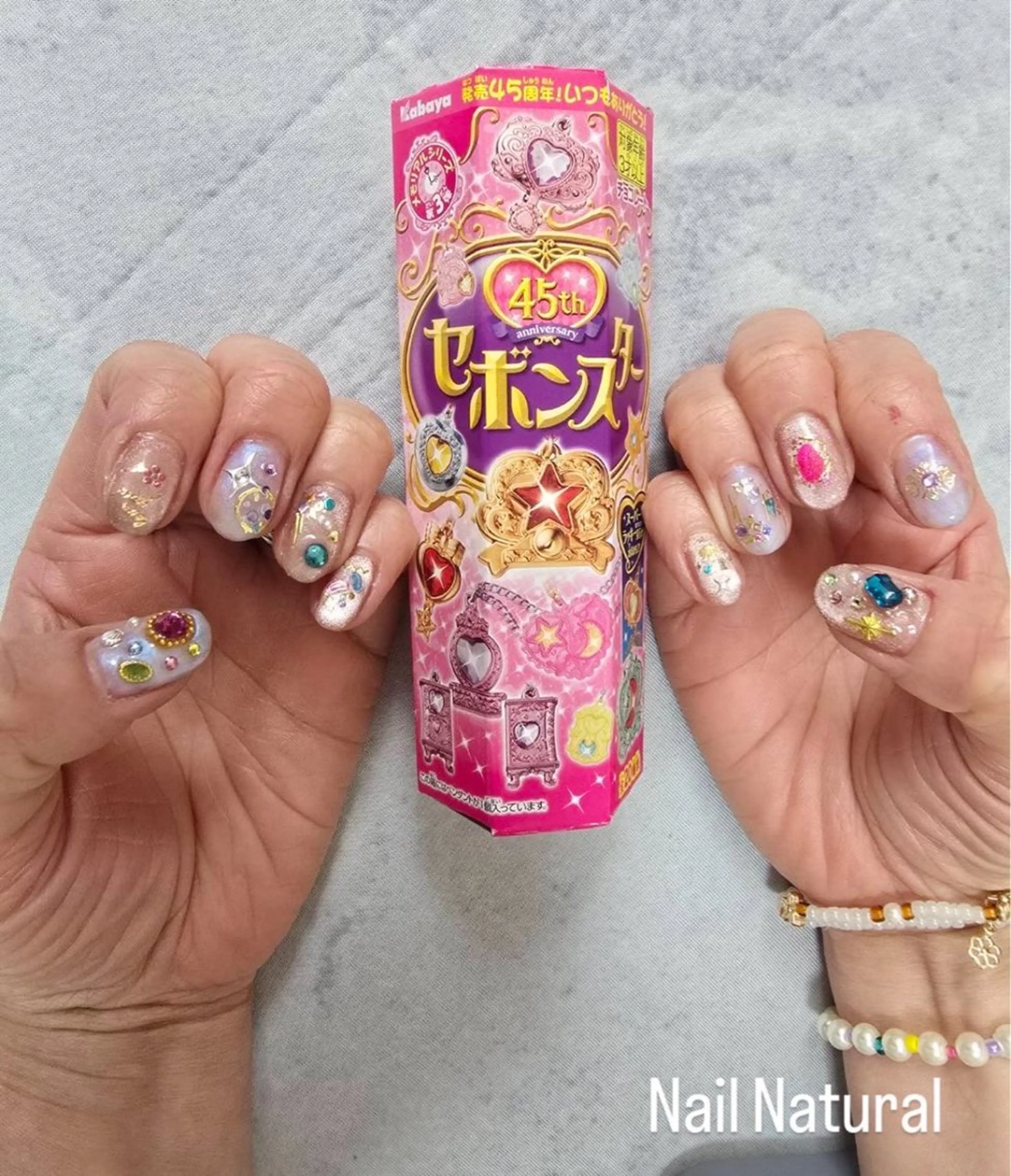 ネイル フラッシュネイル フットネイル フレンチネイル ジェルネイル ガラスフレンチ ハンドネイル Nail salon Natulalのネイルデザイン