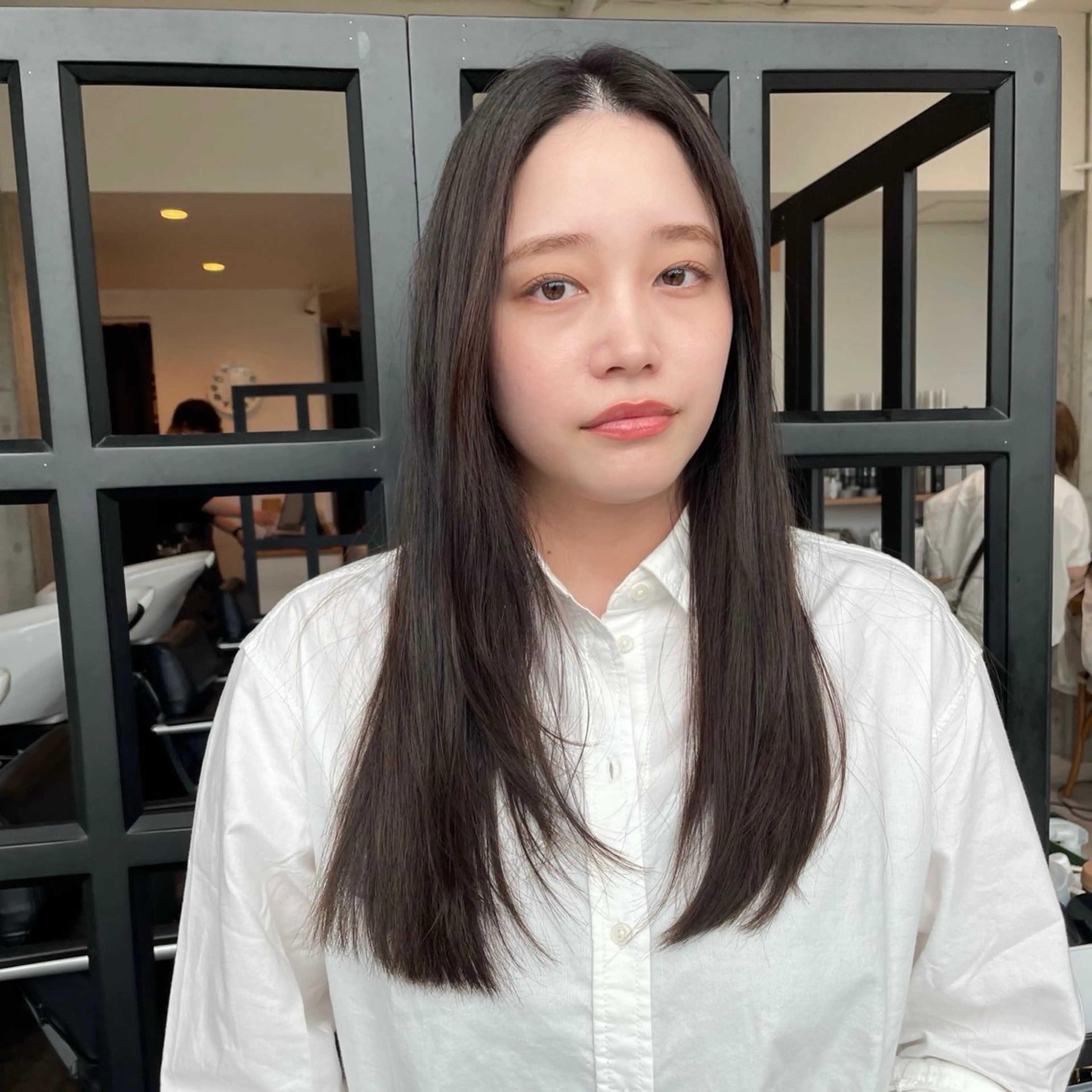 セミロング カラー 透明感カラー レイヤーカット カット ヘアカラー トリートメント 堀江将太朗/恵比寿/ メンズカットのヘアスタイル