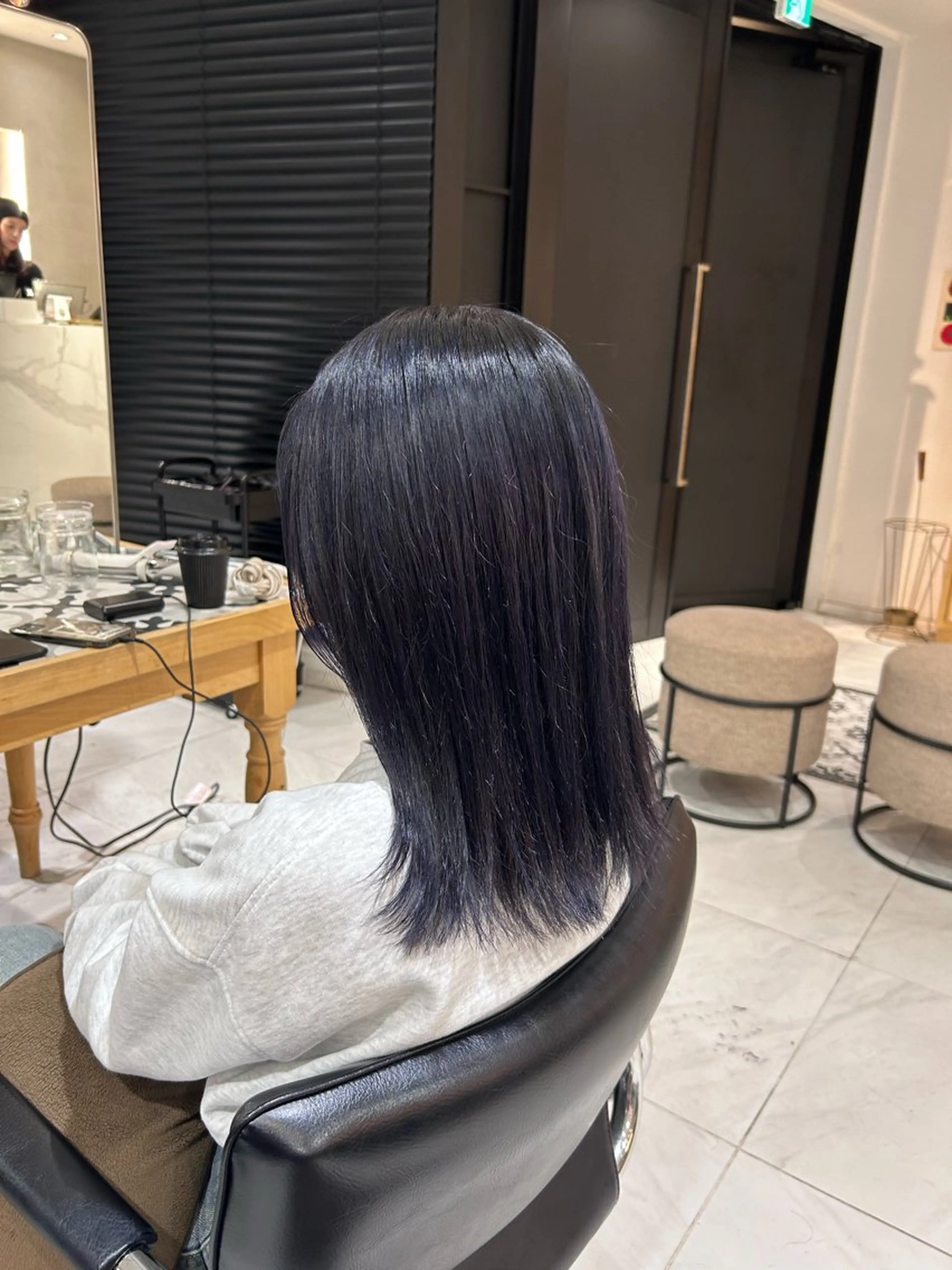 カラー ヘアカラー トリートメント ヘッドスパ ヘアセット ハイトーン/エクステ レイヤー/mikoのヘアスタイル