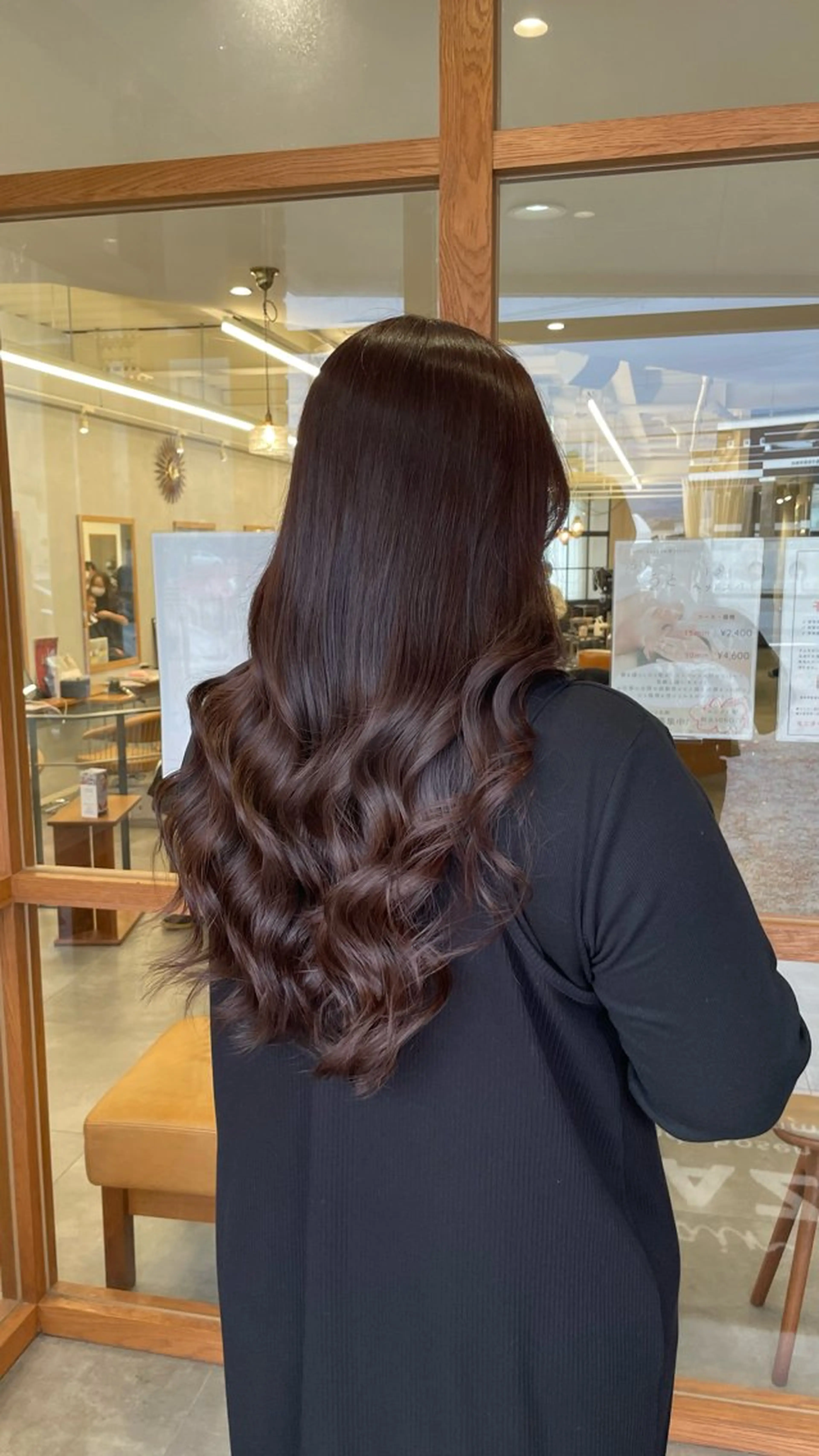 ロング ヘアカラー トリートメント 澤田 真凛のヘアスタイル