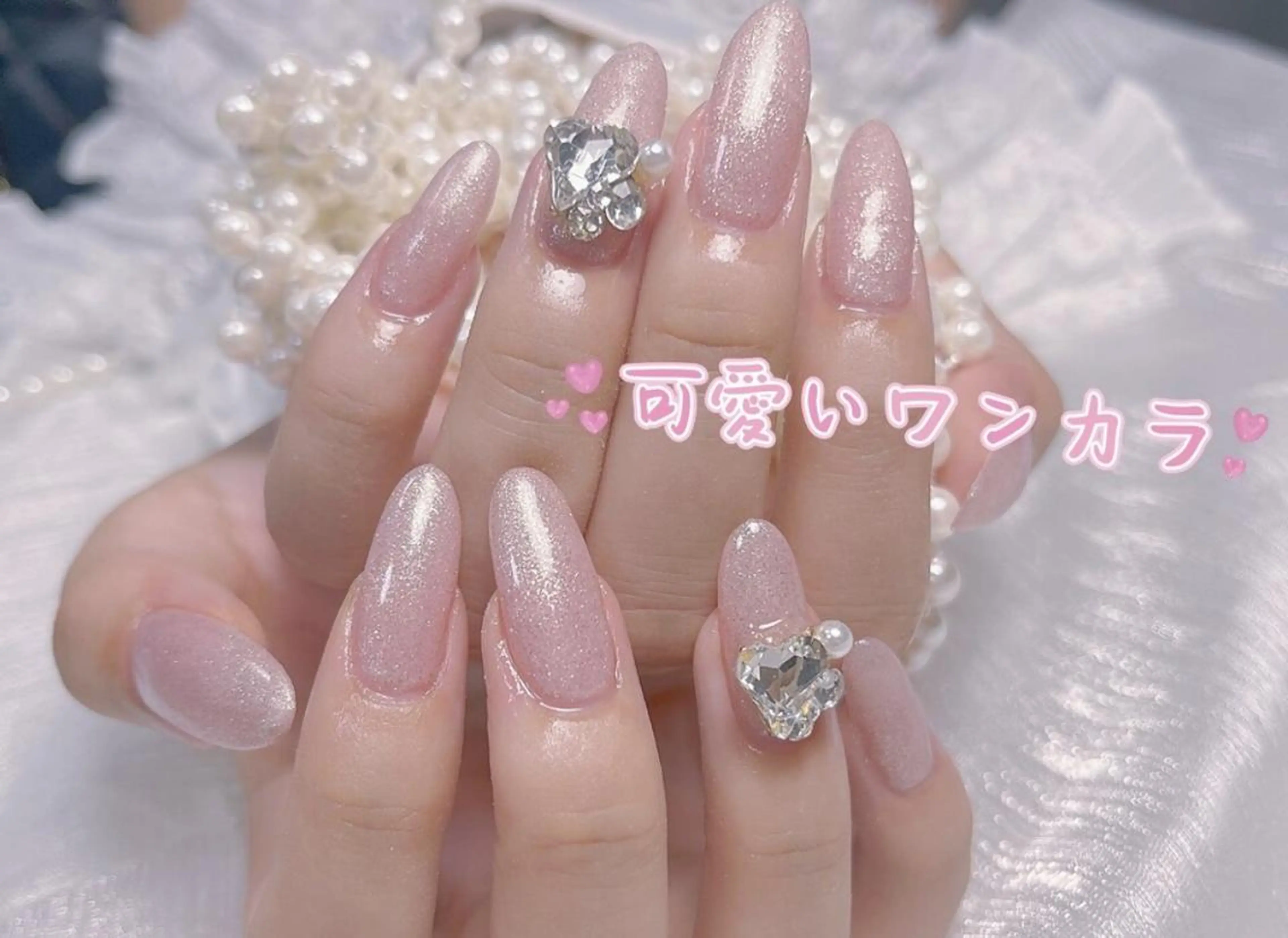 ネイル ✨Nora💫 ワンホンネイルのネイルデザイン