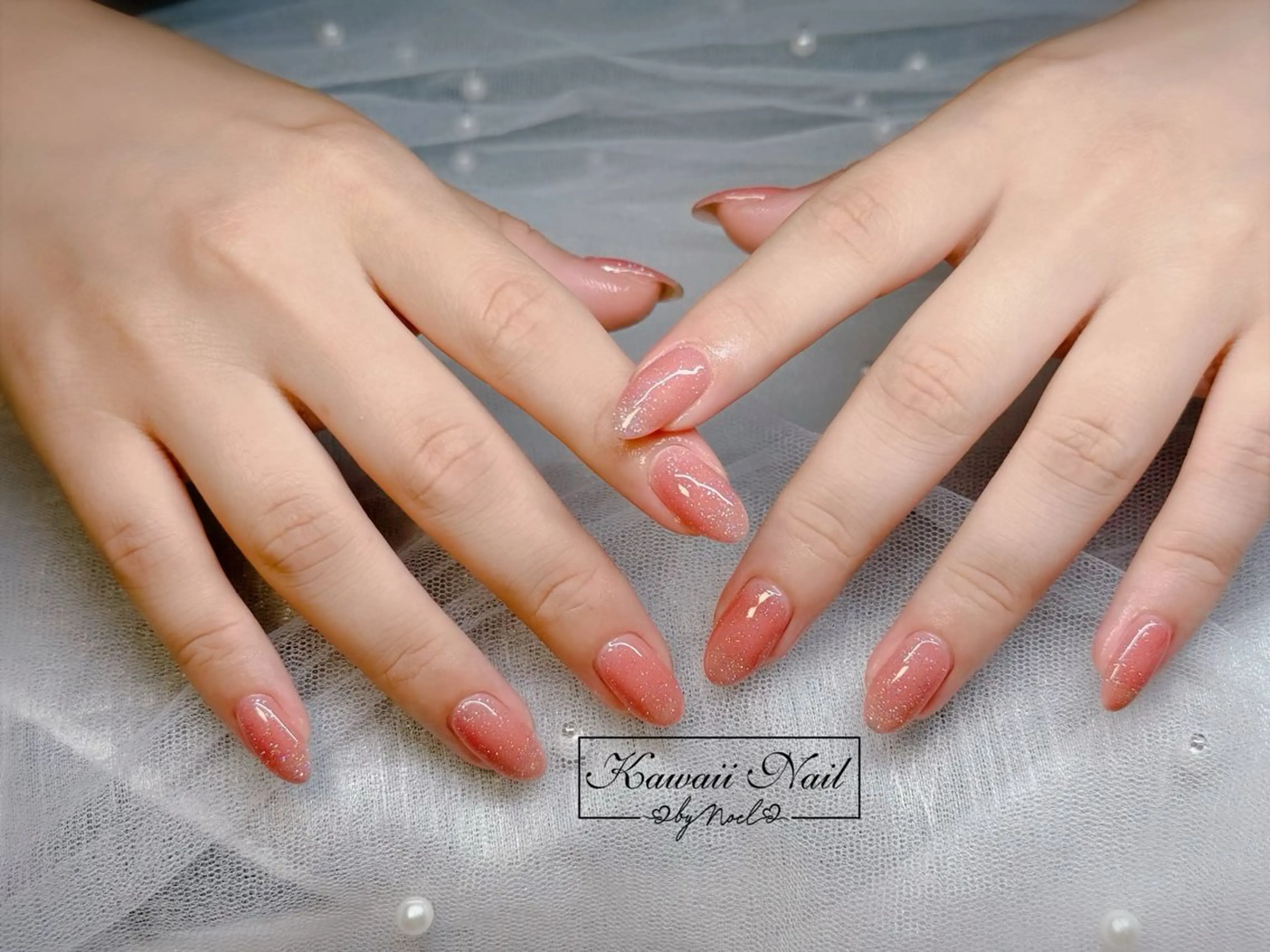 ネイル アートネイル フットネイル フレンチネイル ジェルネイル 韓国ネイル ハンドネイル フットネイル ハンドケア Kawaii Nail Salon所属・Kawaii-jp Tomisatoのネイルデザイン