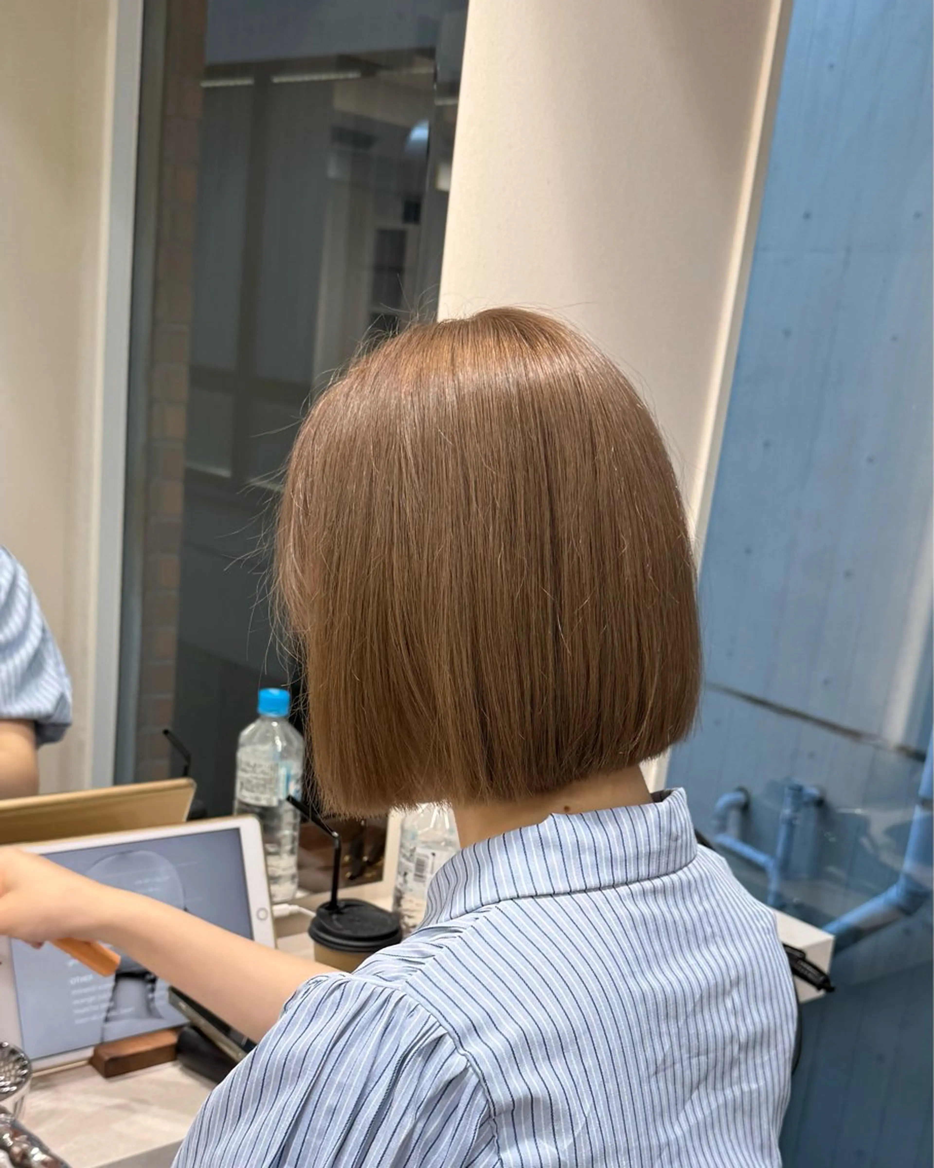 ショート カラー ハイライトカラー /YUIのヘアスタイル