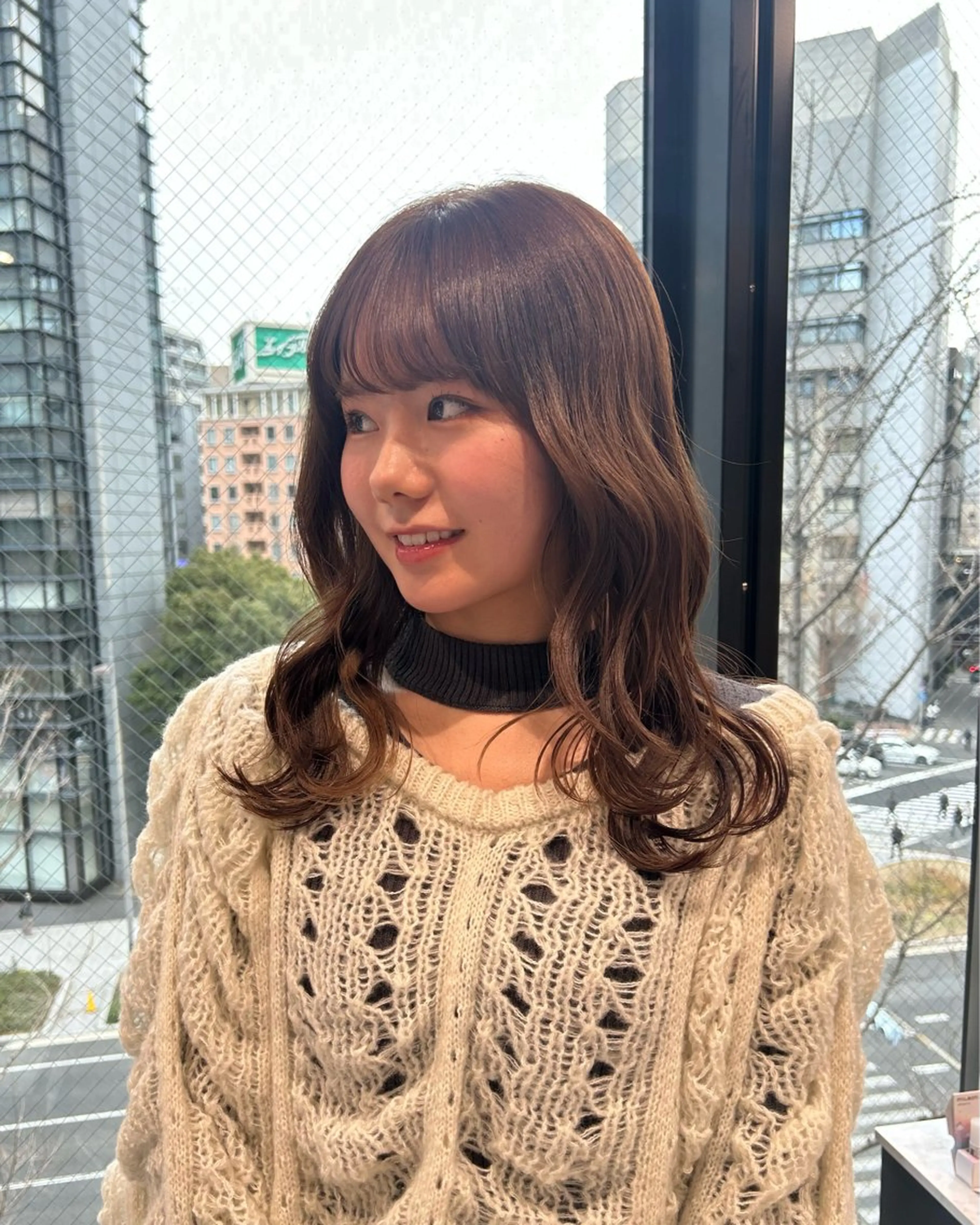 ロング レイヤーカット 寺川留以 /カットモデル募集中のヘアスタイル