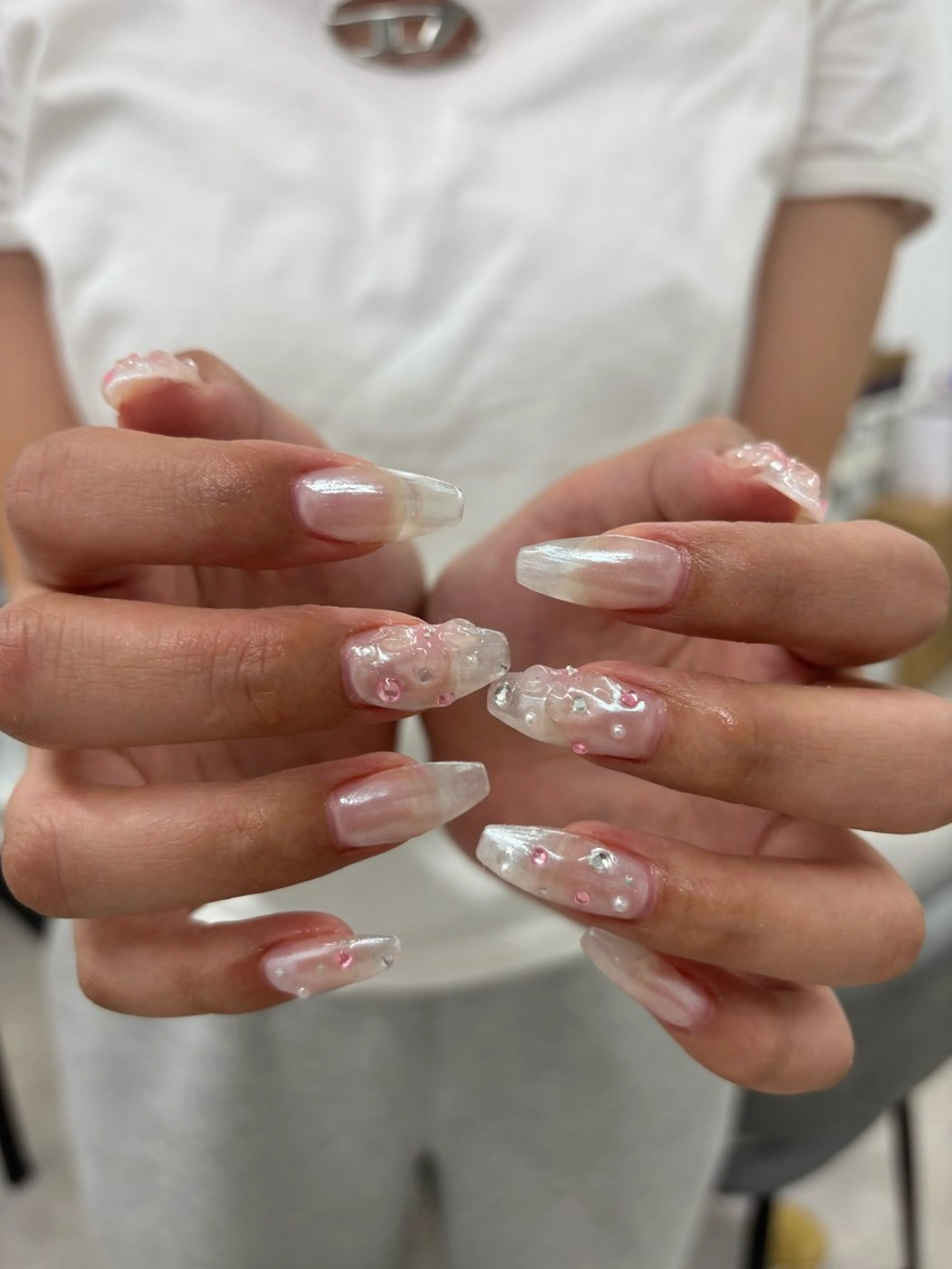 ネイル ハンドネイル yuria 🎀海外ネイル🌺のネイルデザイン