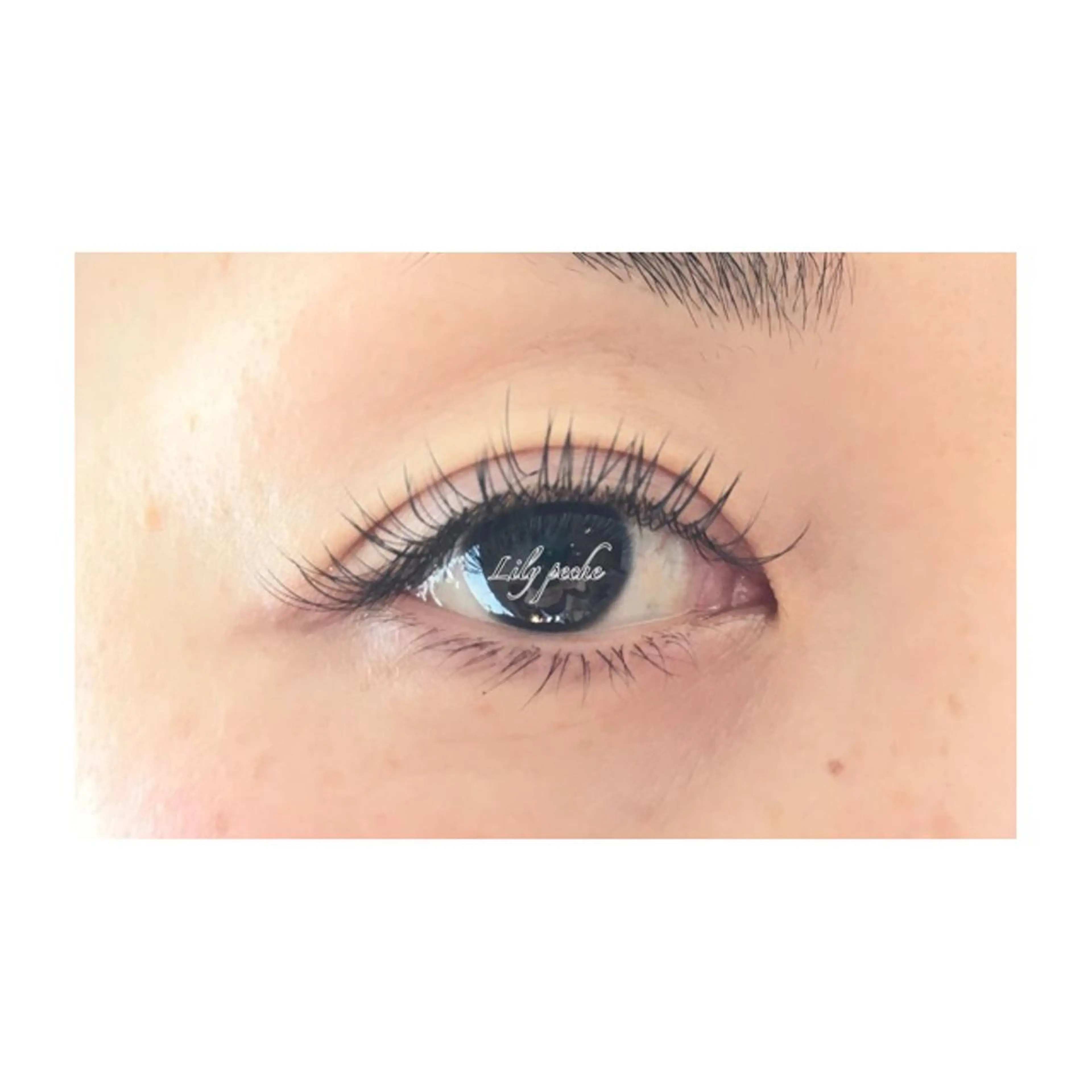 マツエク・マツパ フラットラッシュ u eyesのマツエク・マツパデザイン