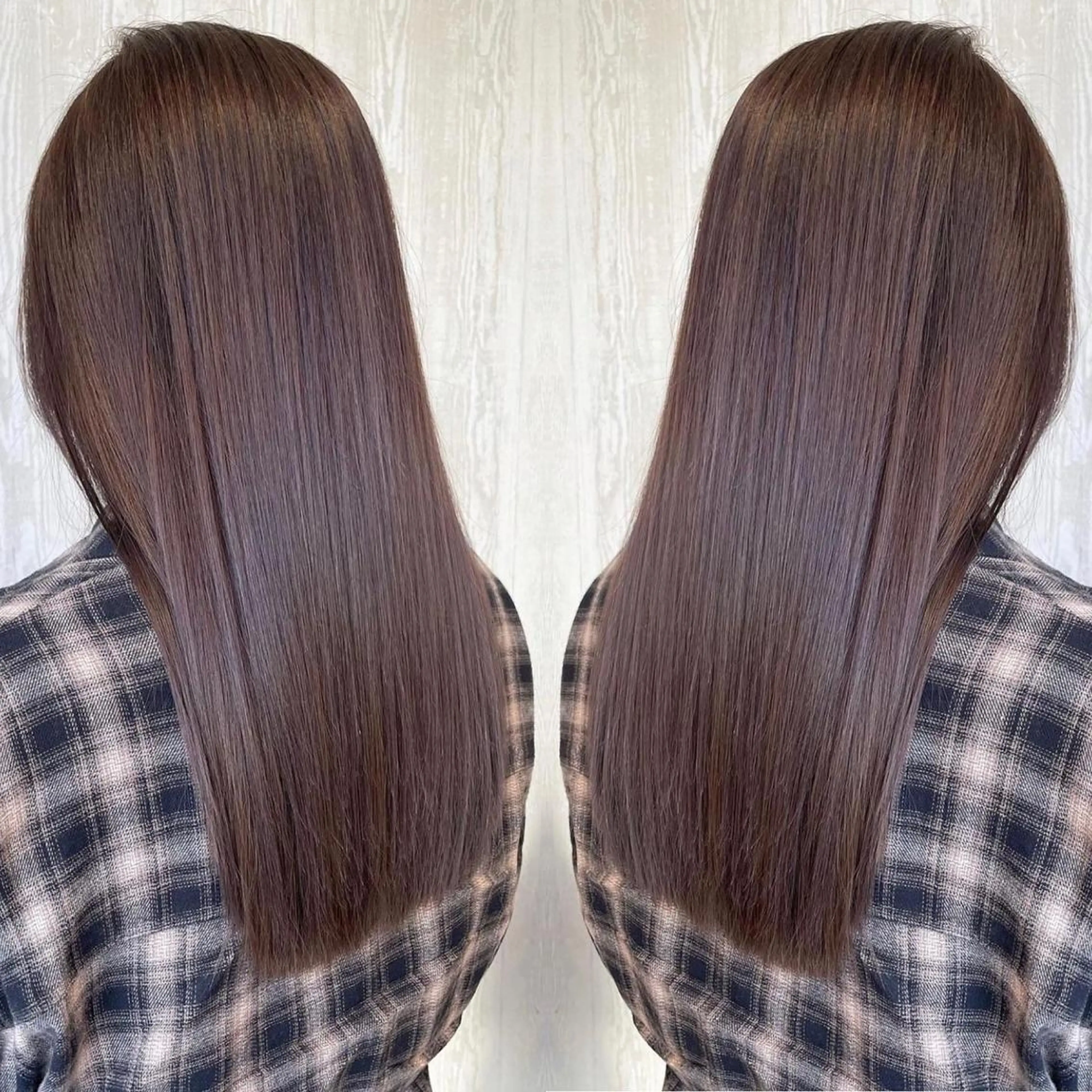 ロング カラー アッシュ ケアカラー 透明感カラー 外国人風カラー レイヤーカット カット ヘアカラー トリートメント 河合秀明/ショート /ボブ/レイヤーのヘアスタイル