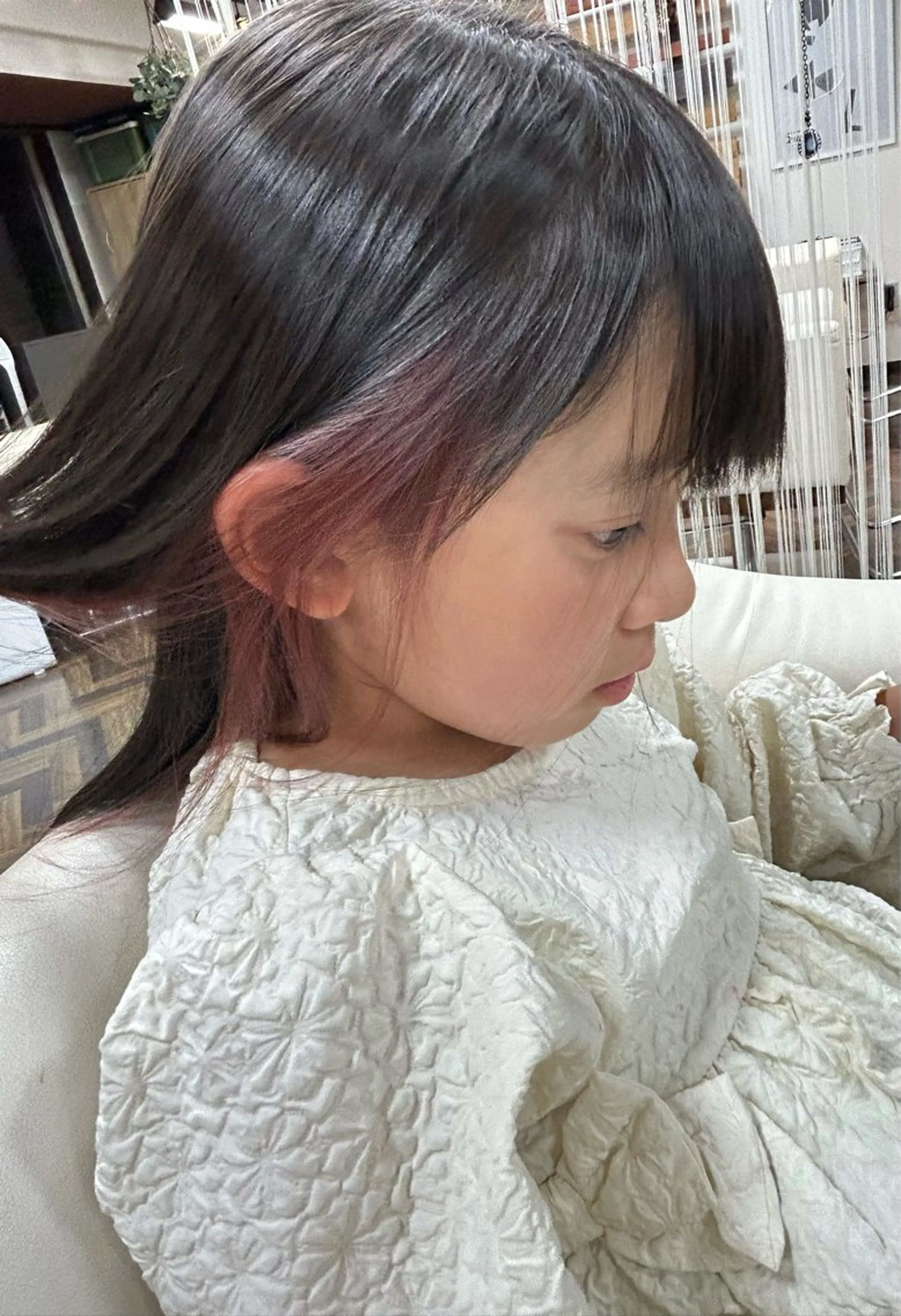 インナー、イヤリング、アンブレラカラー、裾カラー          のどれかの写真