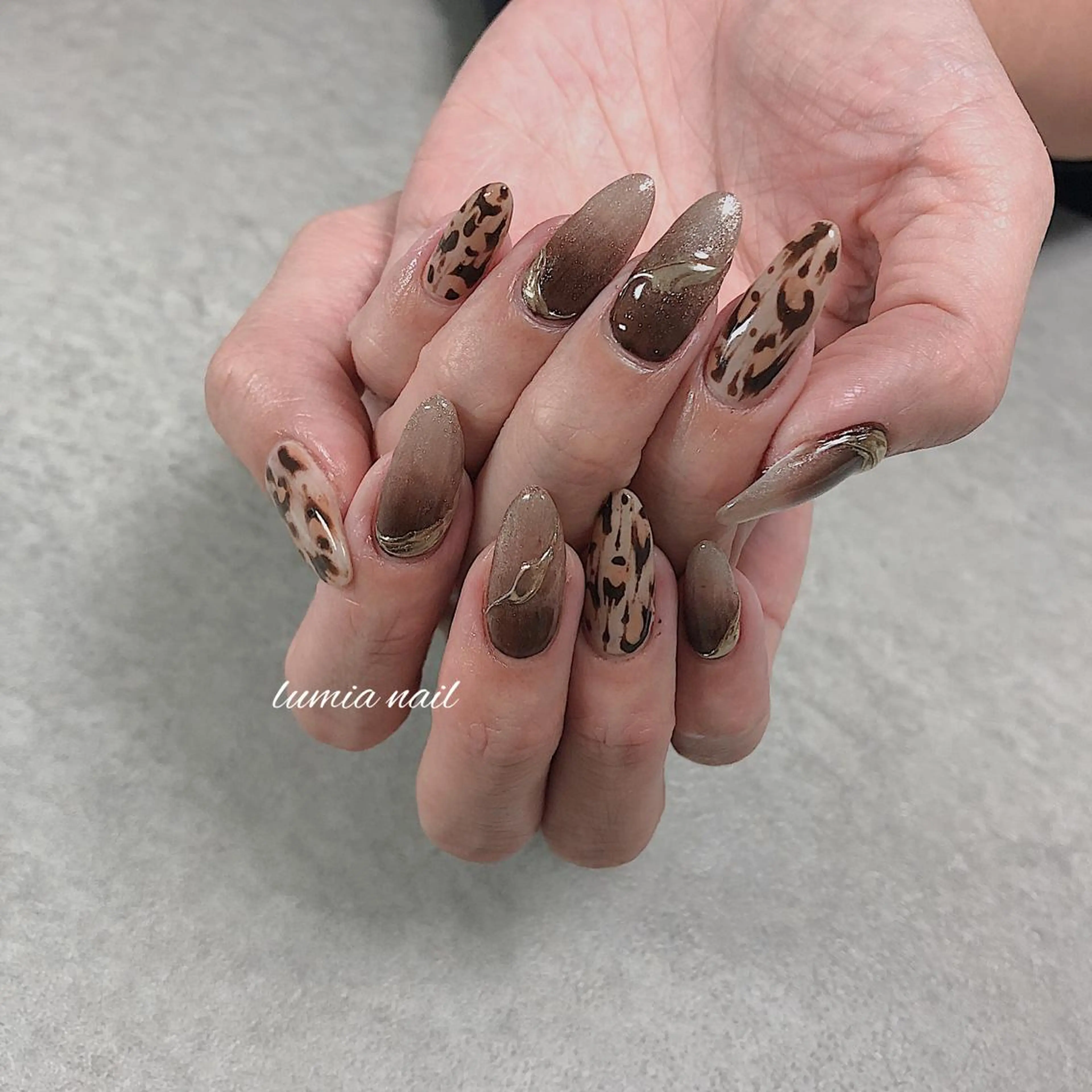 ネイル nail&eyelash Rine所属・Rine 放出 (リネ)のネイルデザイン