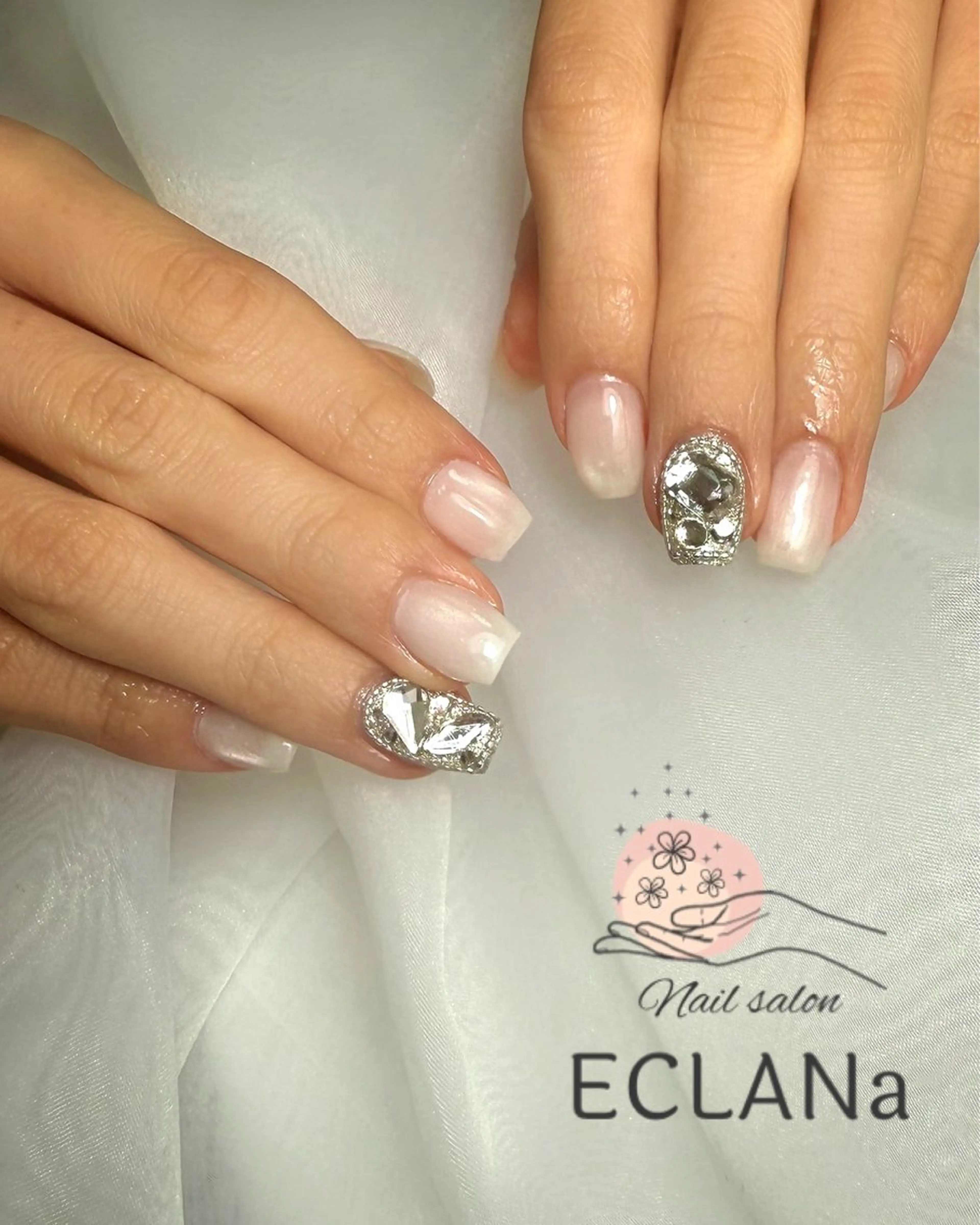 ネイル アートネイル ワンカラーネイル ハンドネイル Nail salon ECLANaのネイルデザイン