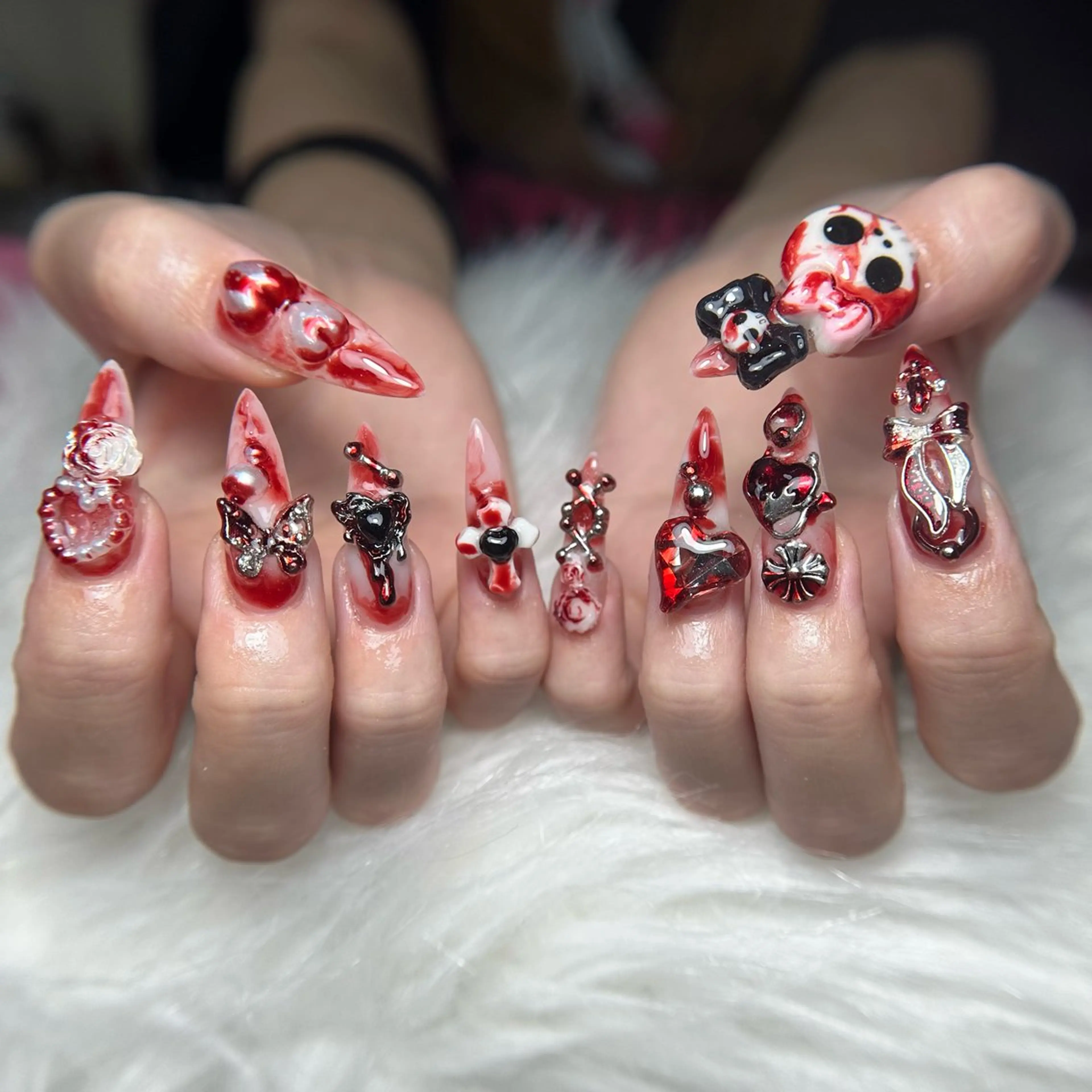 ネイル 長さ出し ジェルネイル 持ち込み オフィスネイル ワンカラーネイル ハンドネイル Michi_Nails_Salon所属・Michi Nail Staffのネイルデザイン