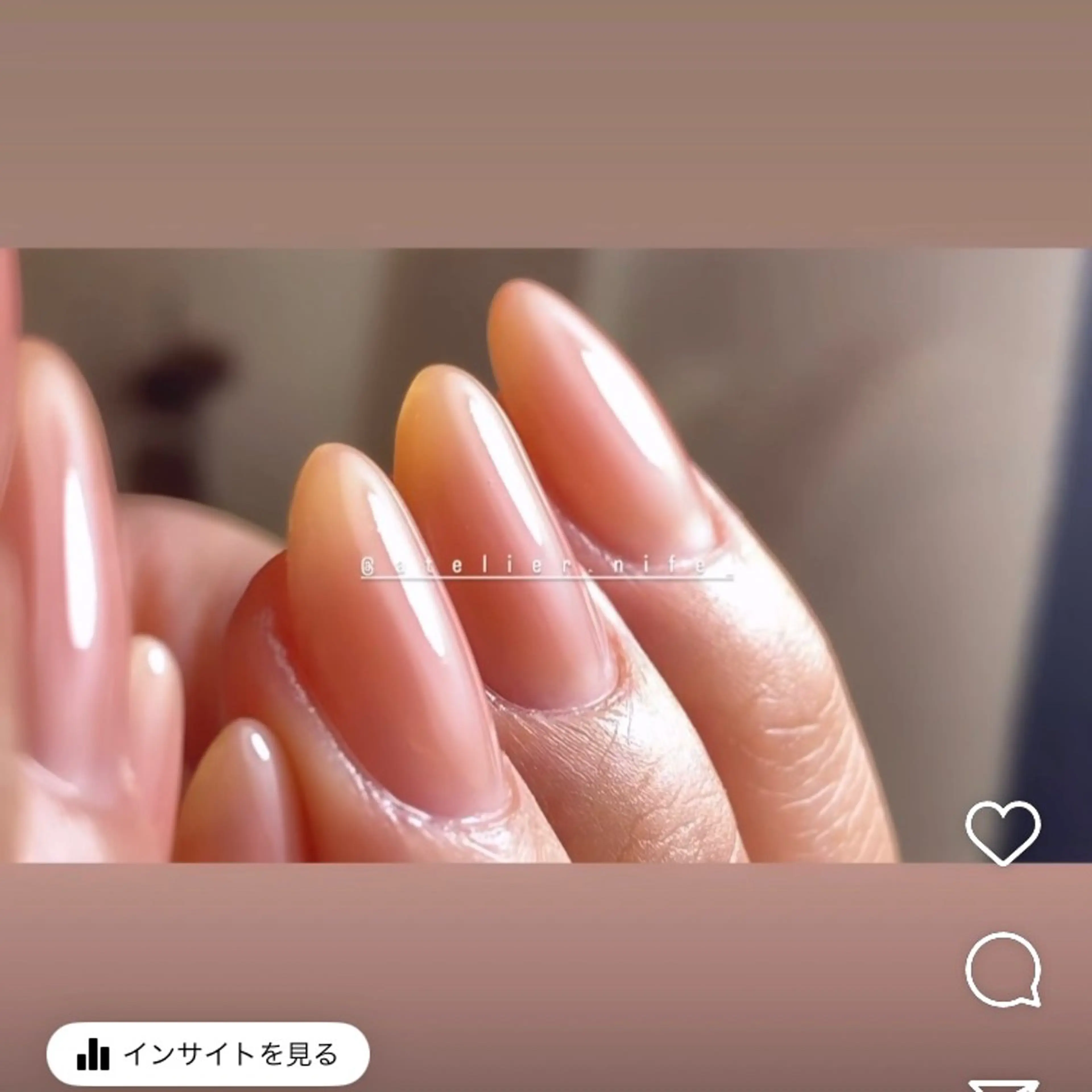 ネイル ジェルネイル atelier nife.のネイルデザイン