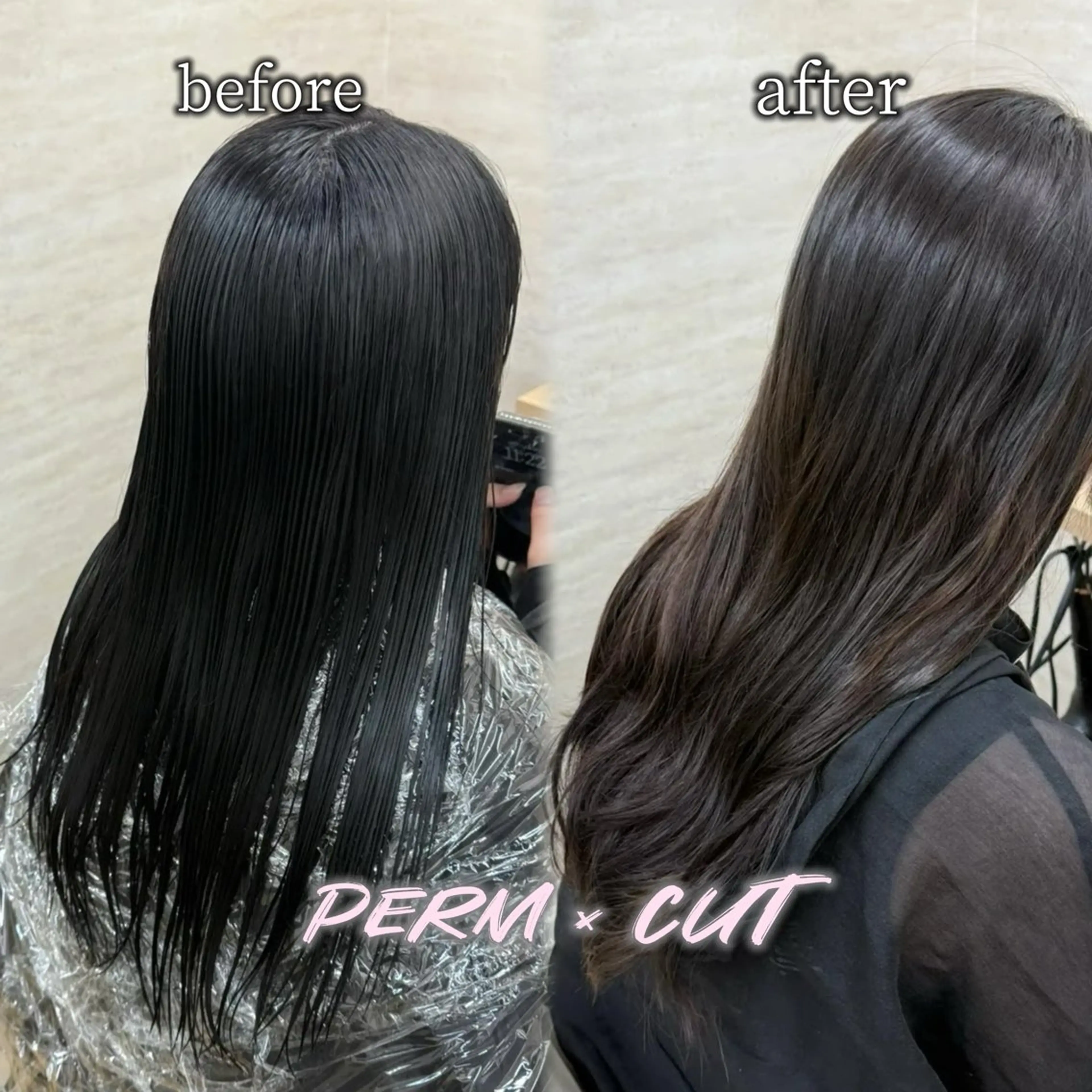 ロング パーマ パーマ Keiji🫧艶髪・ 透明感カラー🫧のヘアスタイル