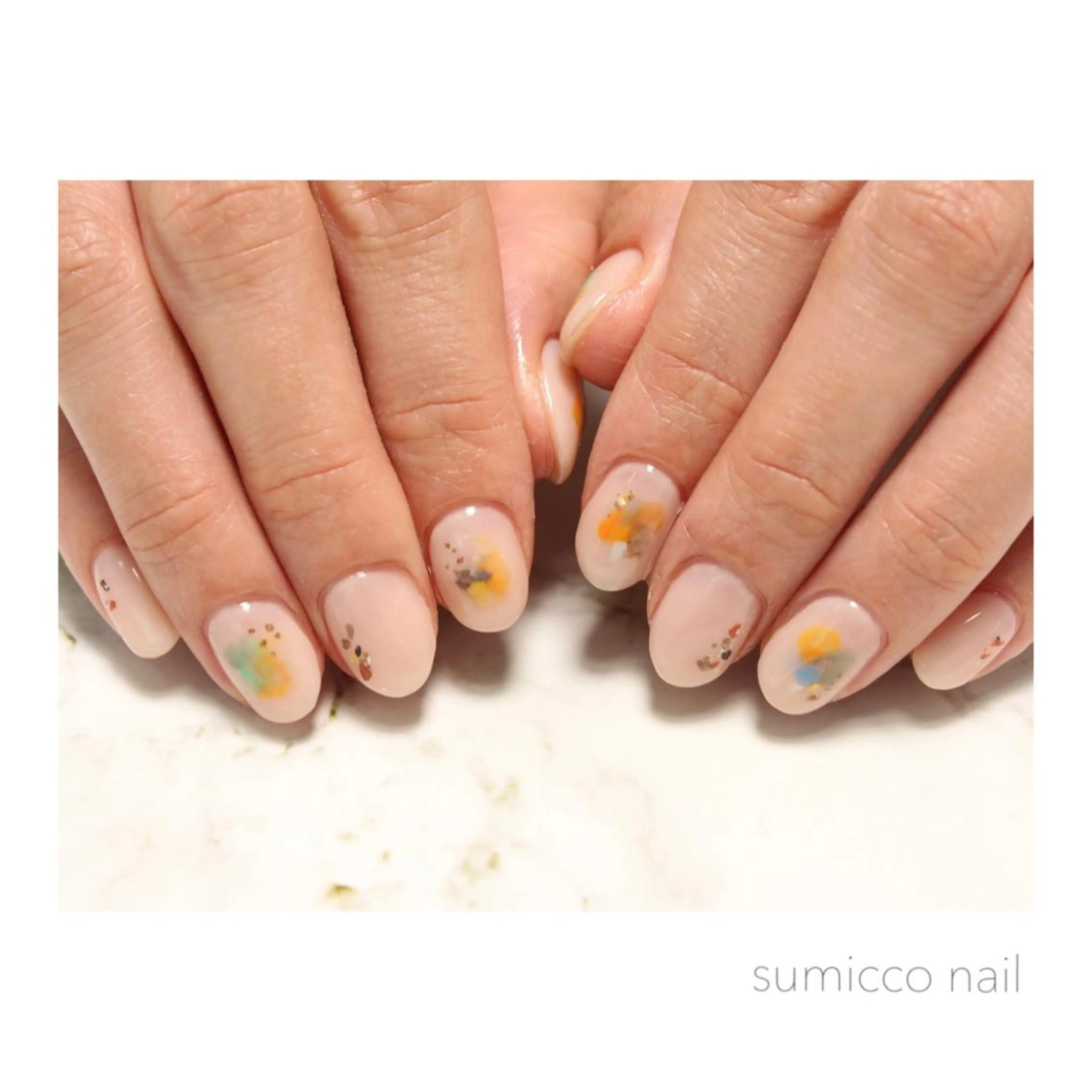 ネイル ハンドネイル ハンドケア sumicco nailのネイルデザイン