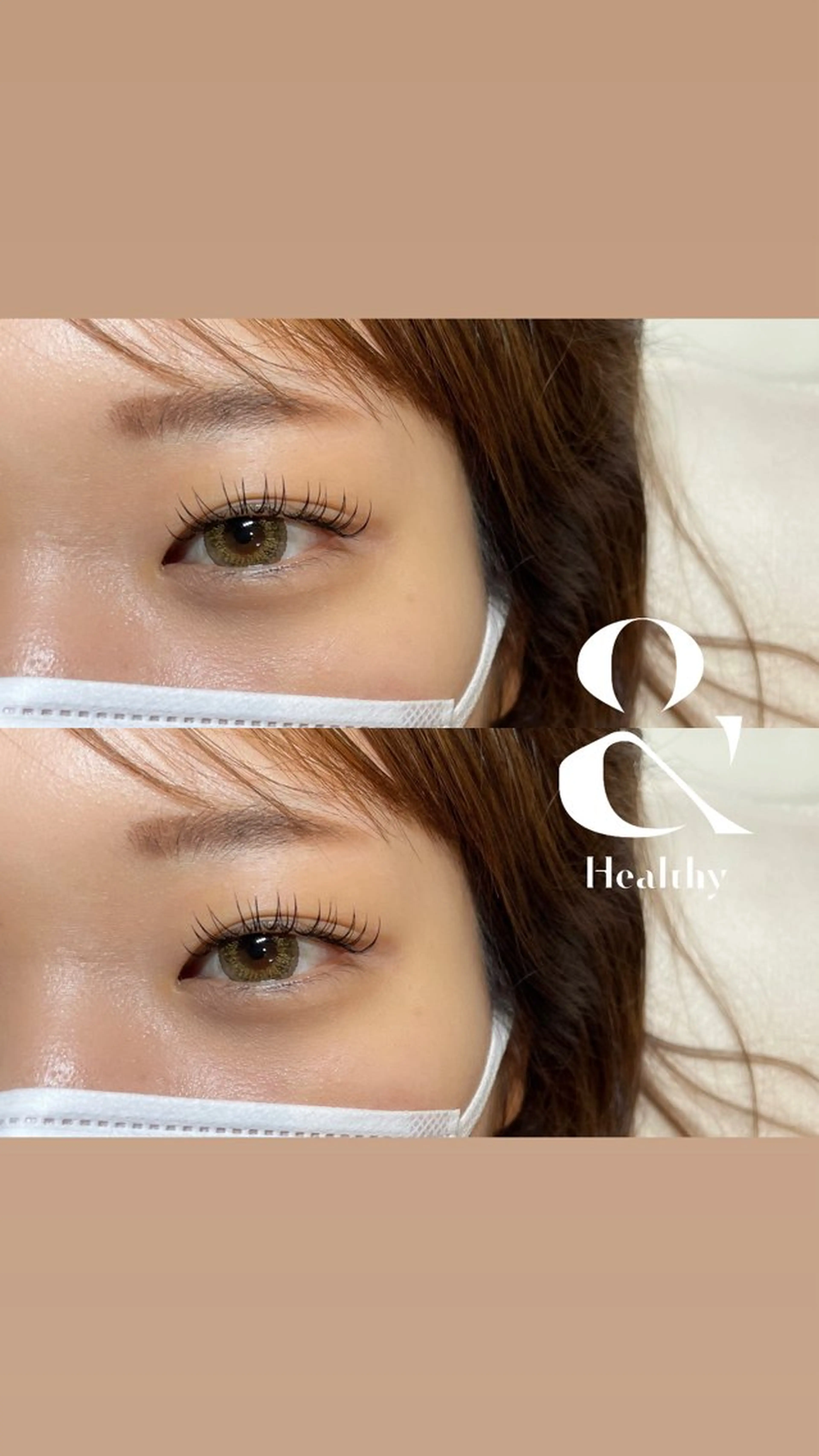 【&healthy】マツエク装着後パーマをかける新技術で感動の仕上がりに！エクステ100本 or 120本＋パーマ☆の写真