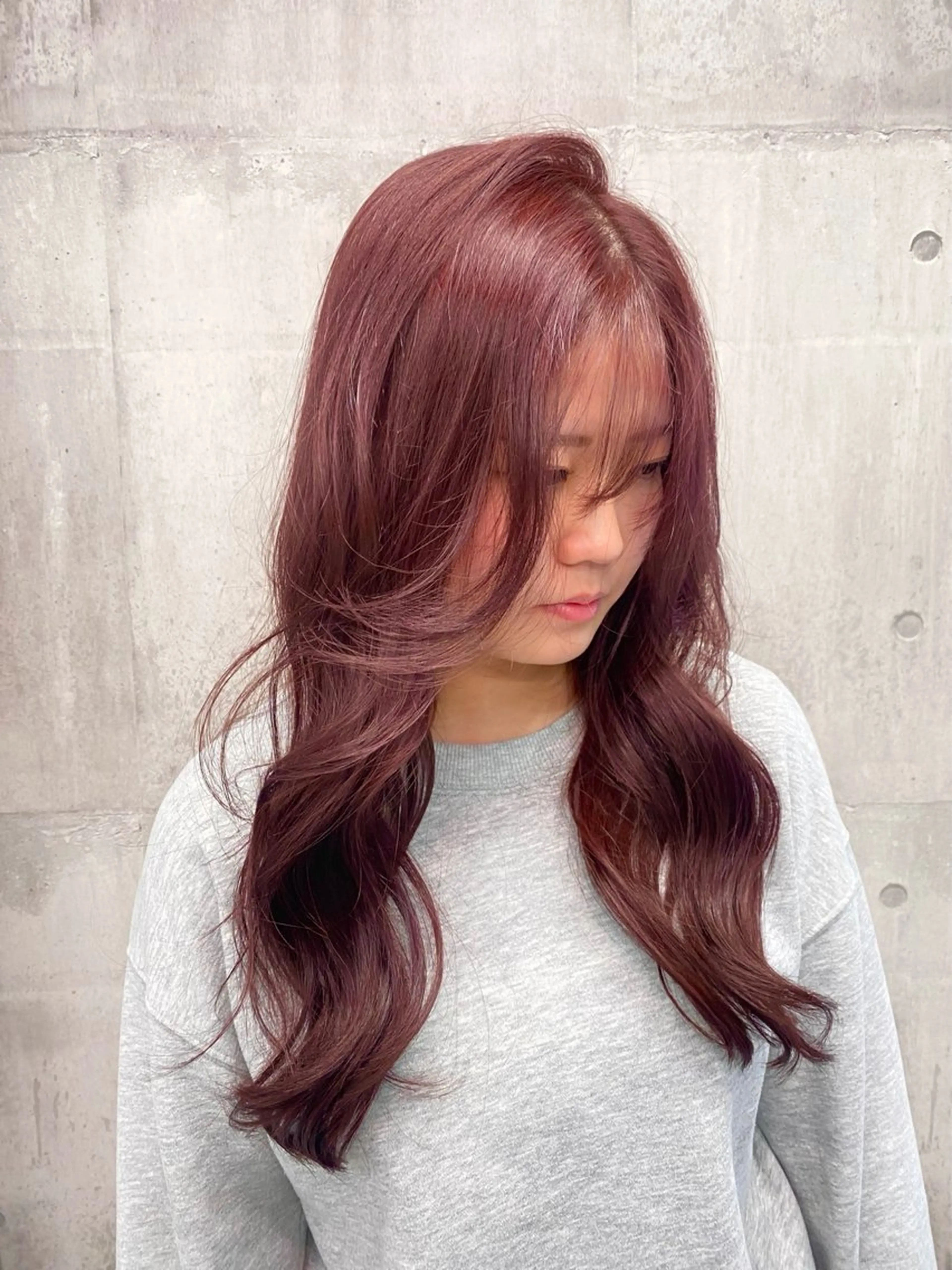 ロング カラー ヘアアレンジ メンズ ヘアカラー のん🎀ハイトーン/ レイヤーカット🐳のヘアスタイル
