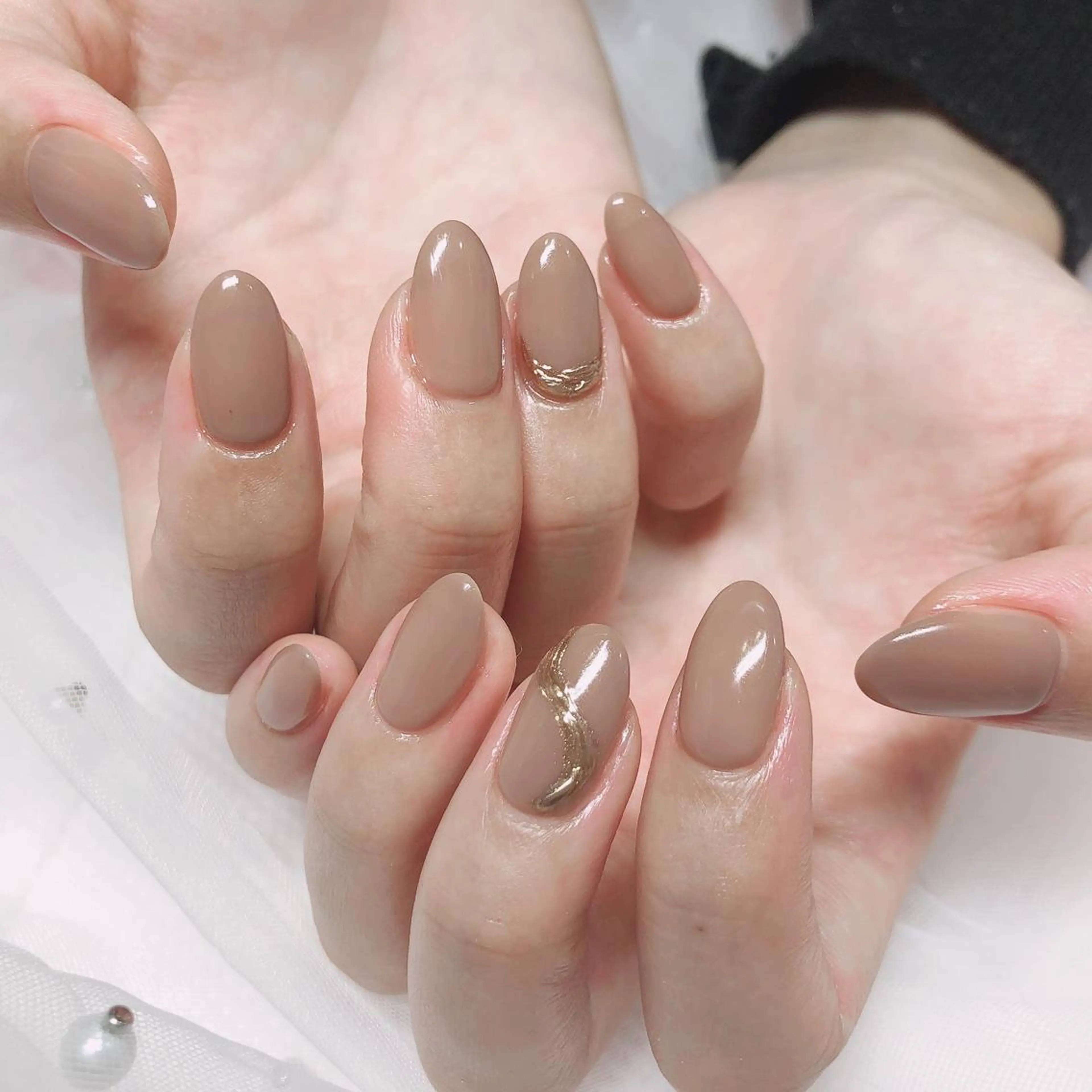 ネイル ✨Serenity ワンホンネイルのネイルデザイン
