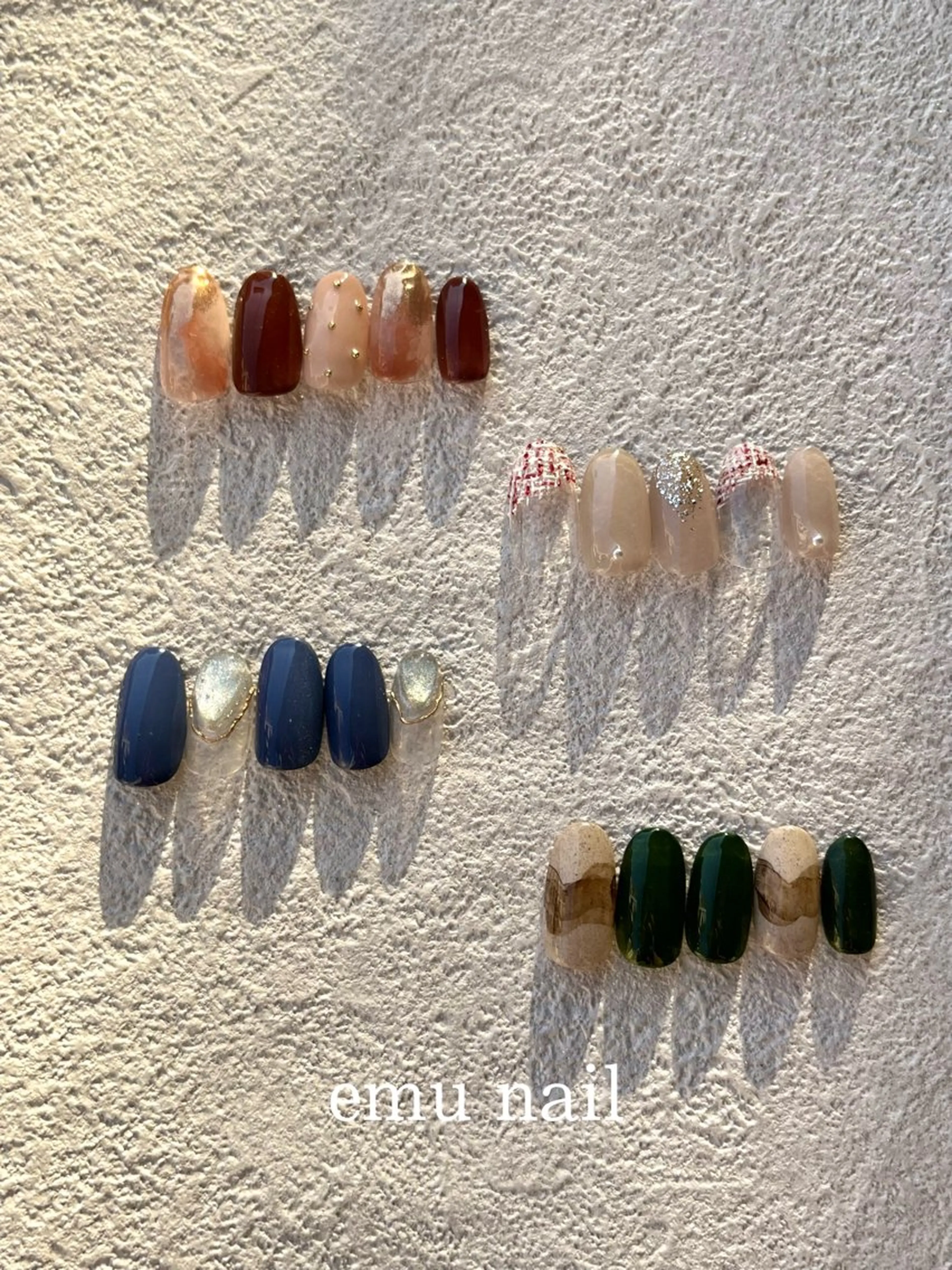 ネイル ハンドネイル emu nail yuのネイルデザイン