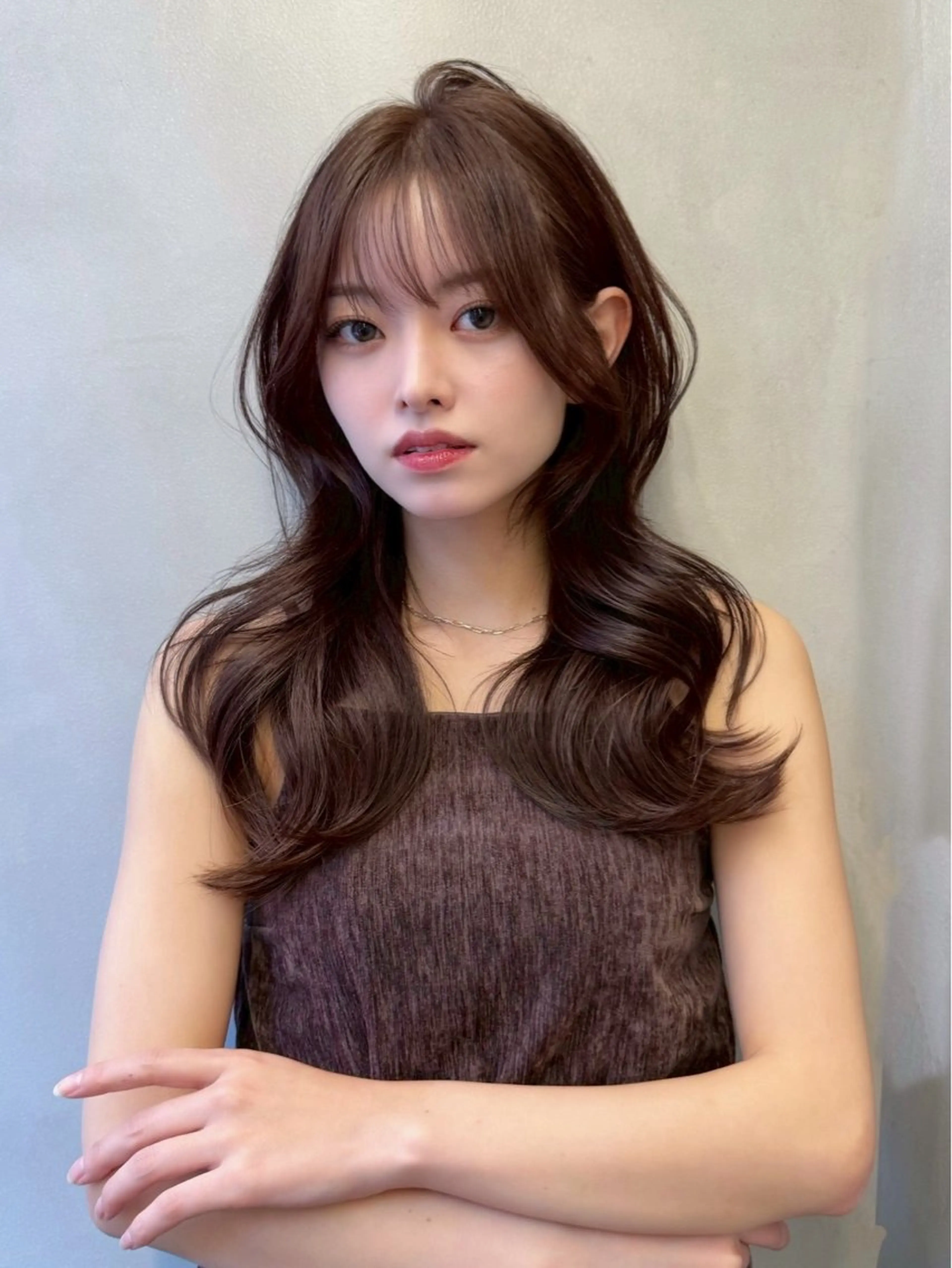 セミロング Lond profil 浦和所属・設樂彩乃 /浦和/韓国ヘアのヘアスタイル