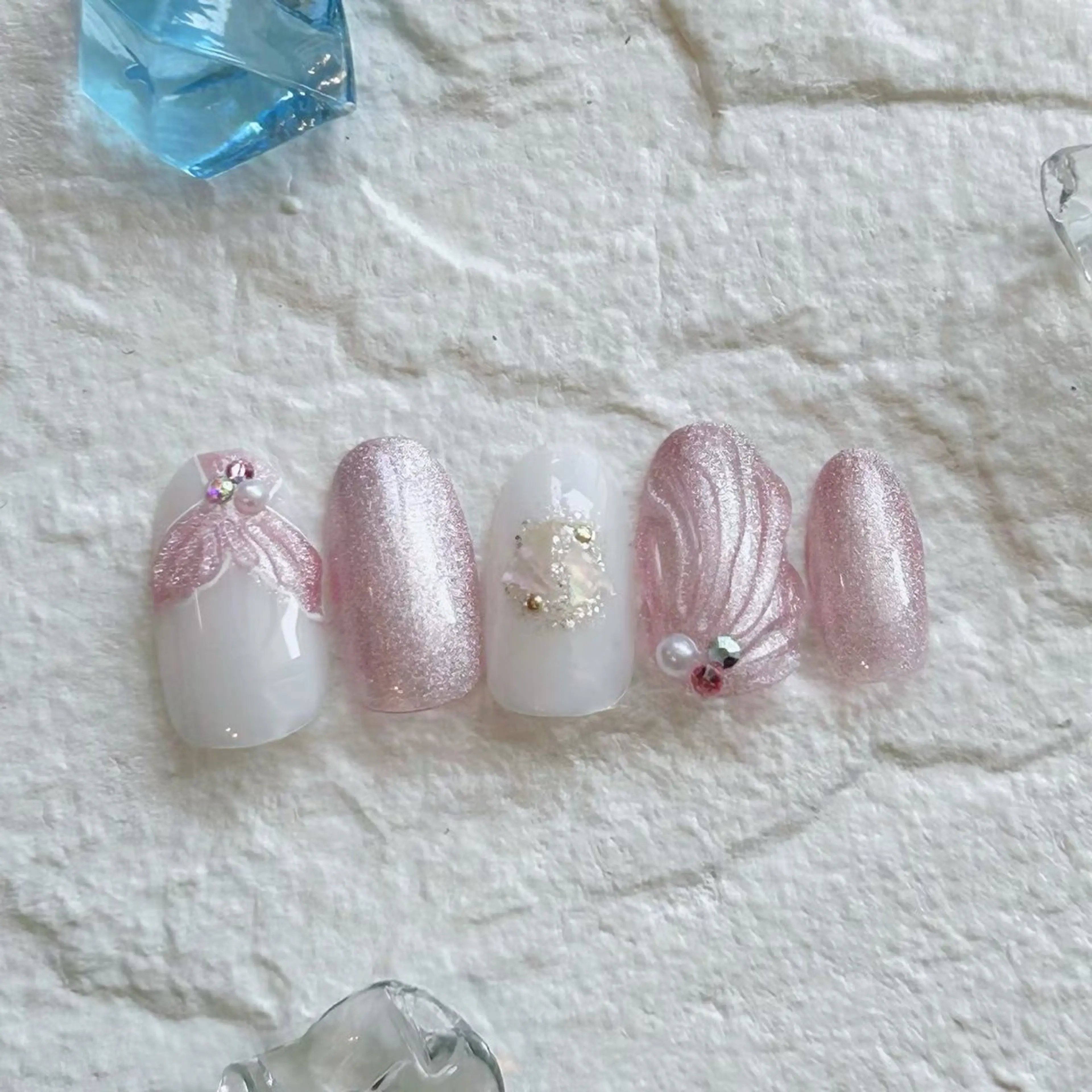 ネイル ハンドネイル Ribbon 佐野店 Mimi＆Kamioのネイルデザイン
