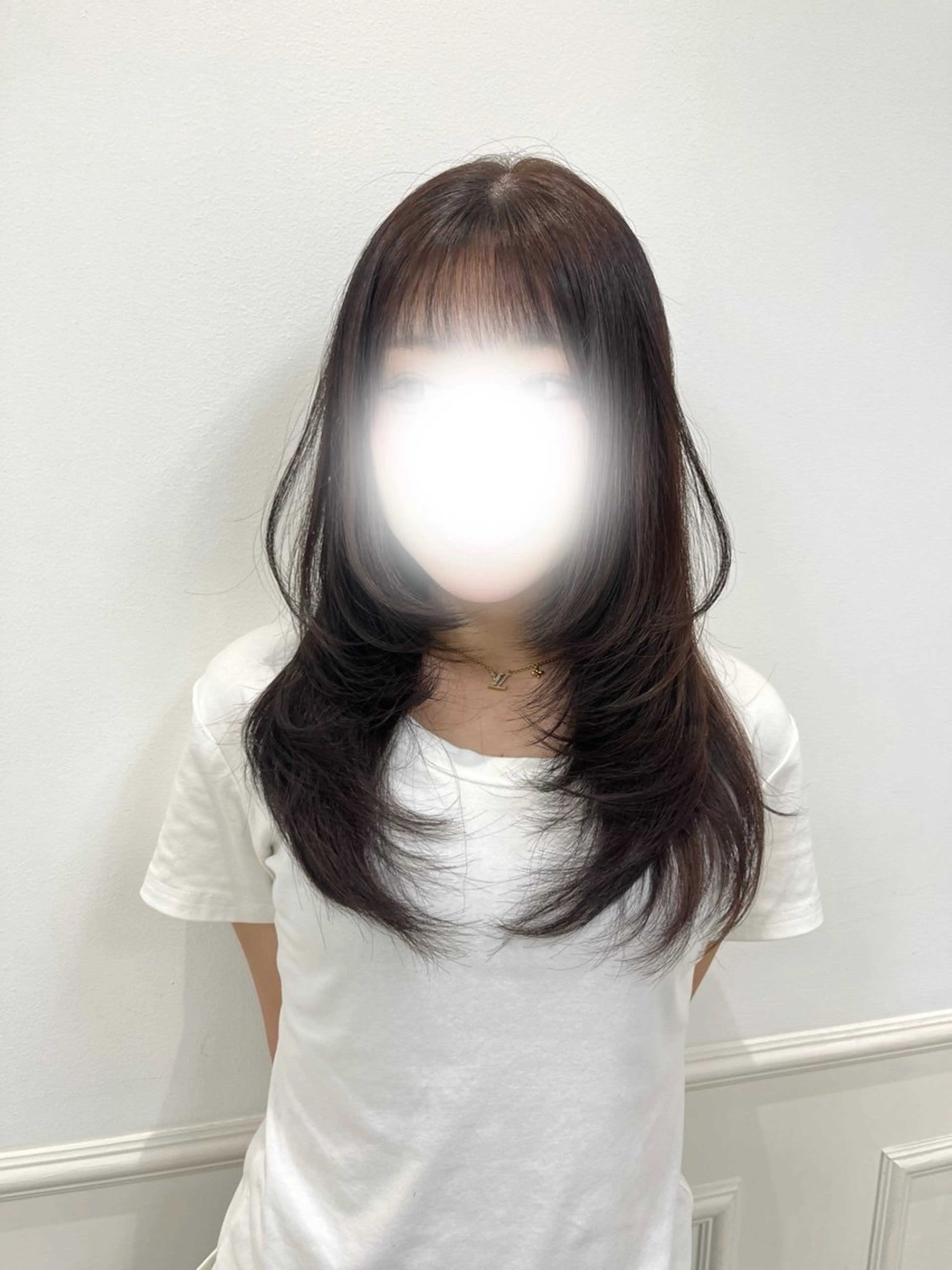 ロング カラー レイヤーカット カット ヘアカラー linon 🐈‍⬛のヘアスタイル