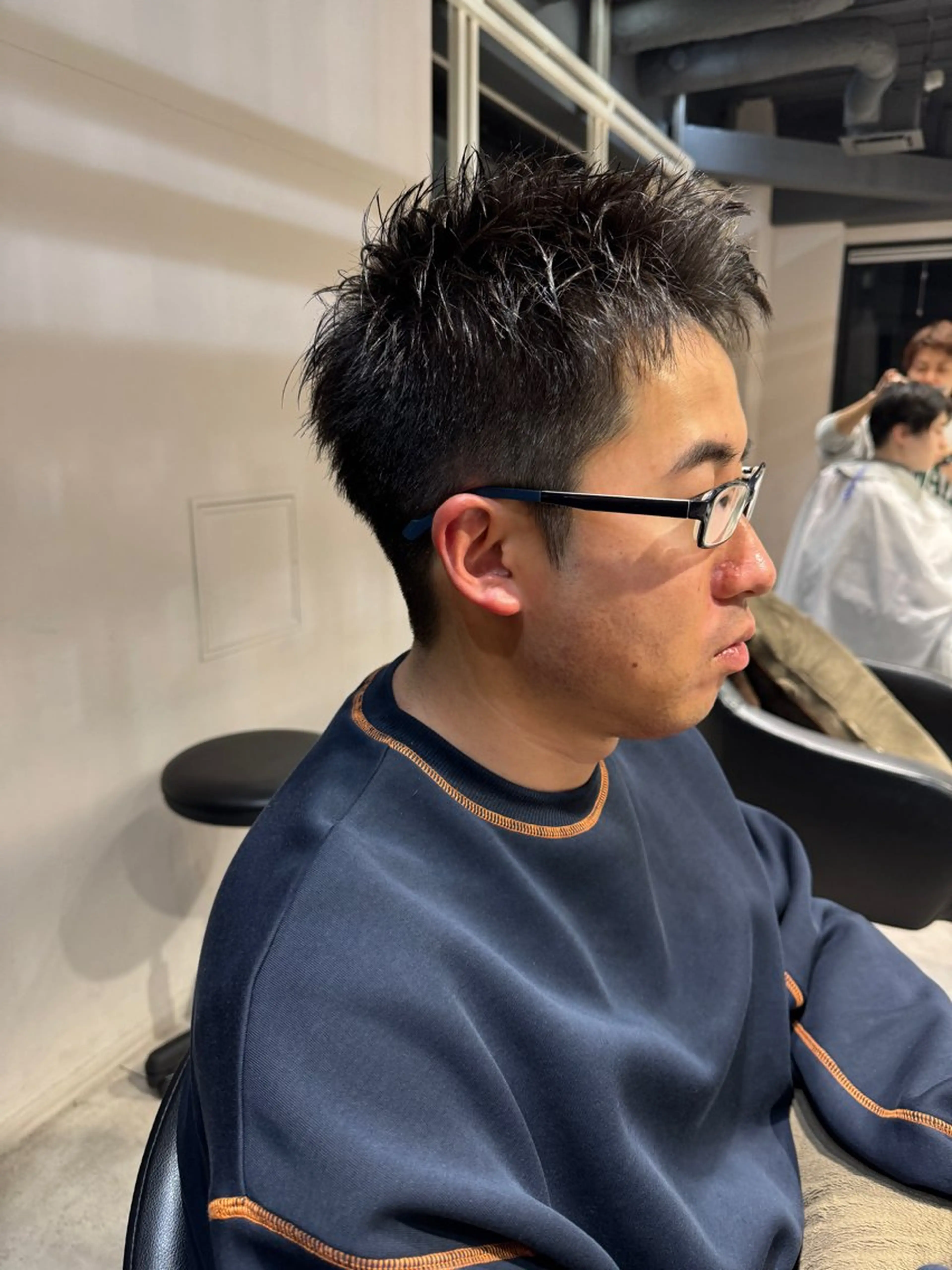 ショート メンズ モヒカン ソフトモヒカン カット Dxxxx III所属・女性目線の大人 メンズ*Ayakaのヘアスタイル