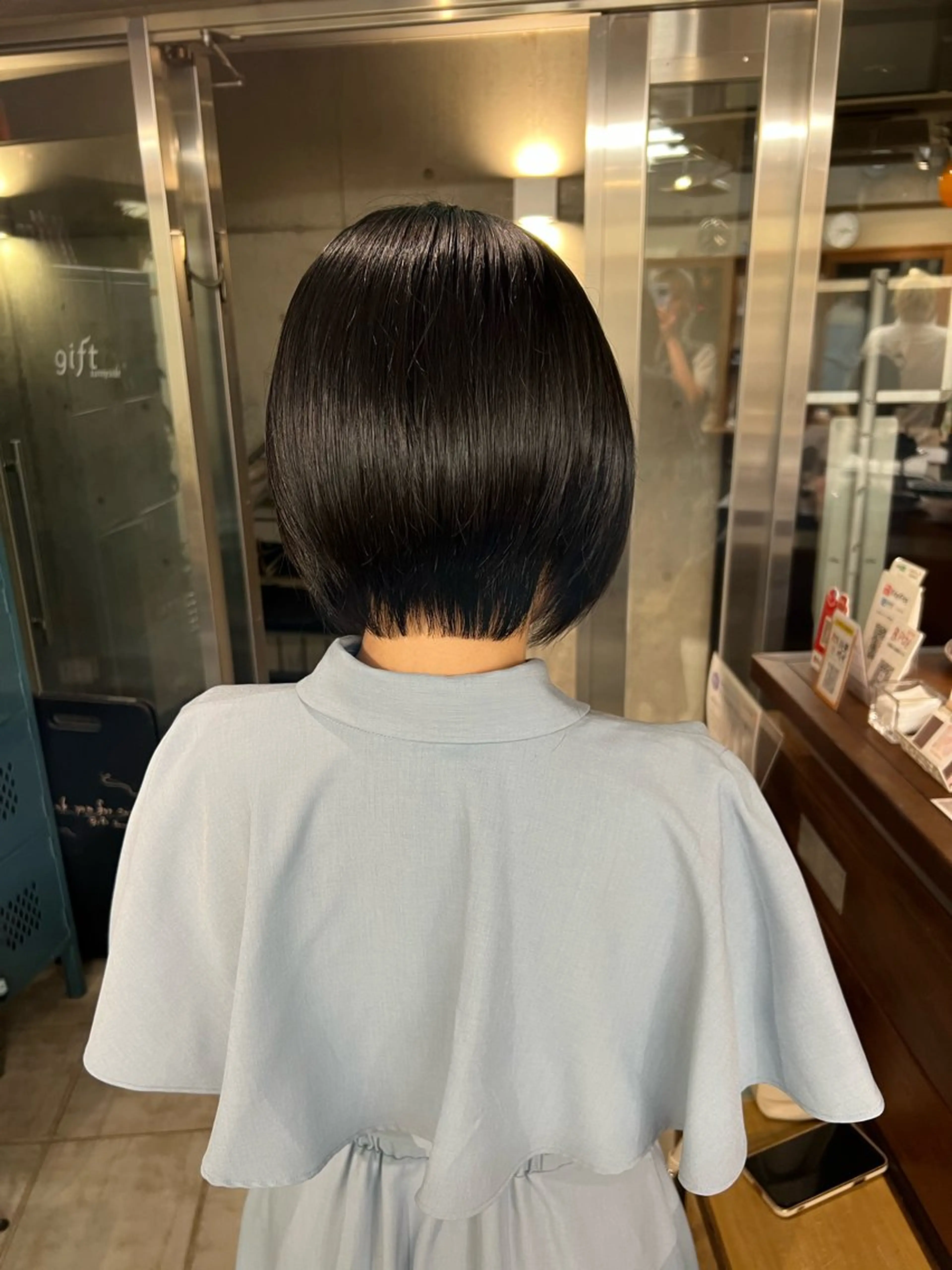 ショート 土田かほ/当日可🎀 透明感カラー🍃のヘアスタイル