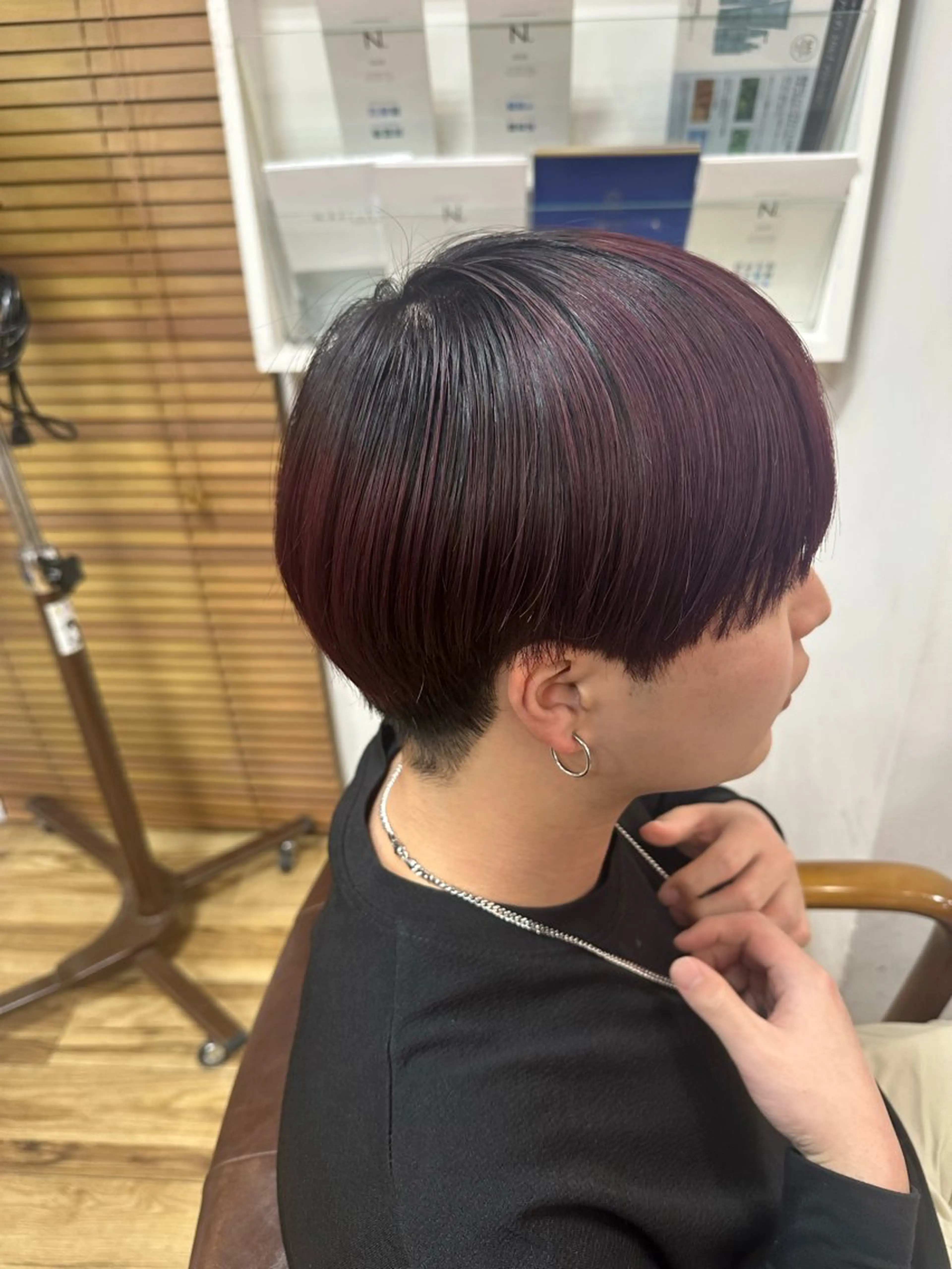 ミディアム カラー メンズ LUCE鶴川所属・メンズ特化💫 エイヤのヘアスタイル