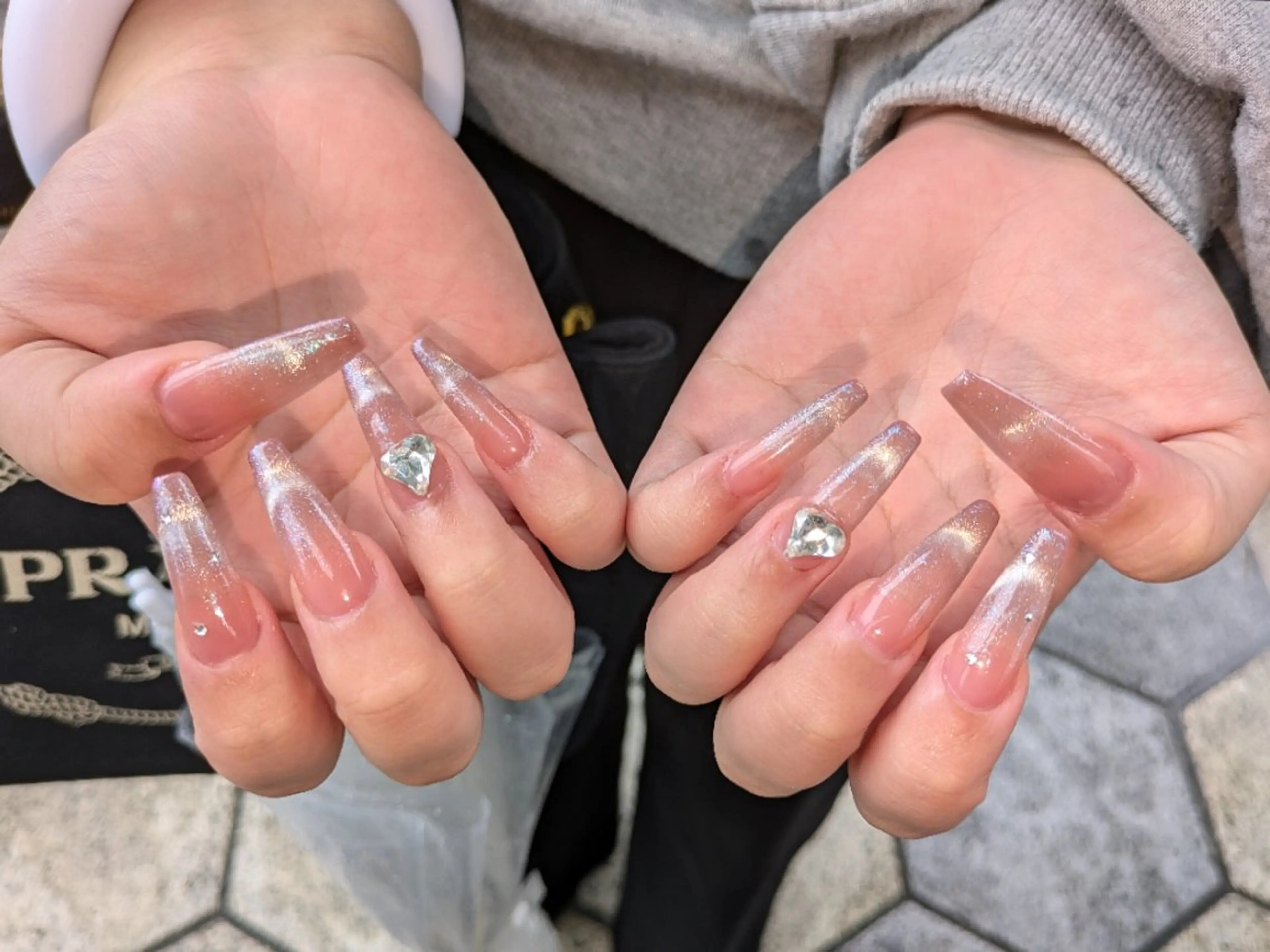 🧲ピカピカマグネットネイル🧲オフケア込みの写真